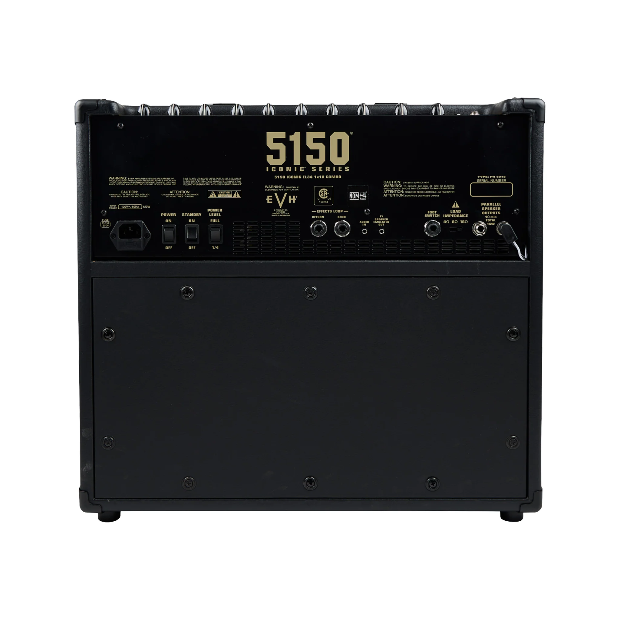 EVH 5150 Iconic Series 15W 1x10 EL34 Guitar Amplifier, 230V UK - Image 4