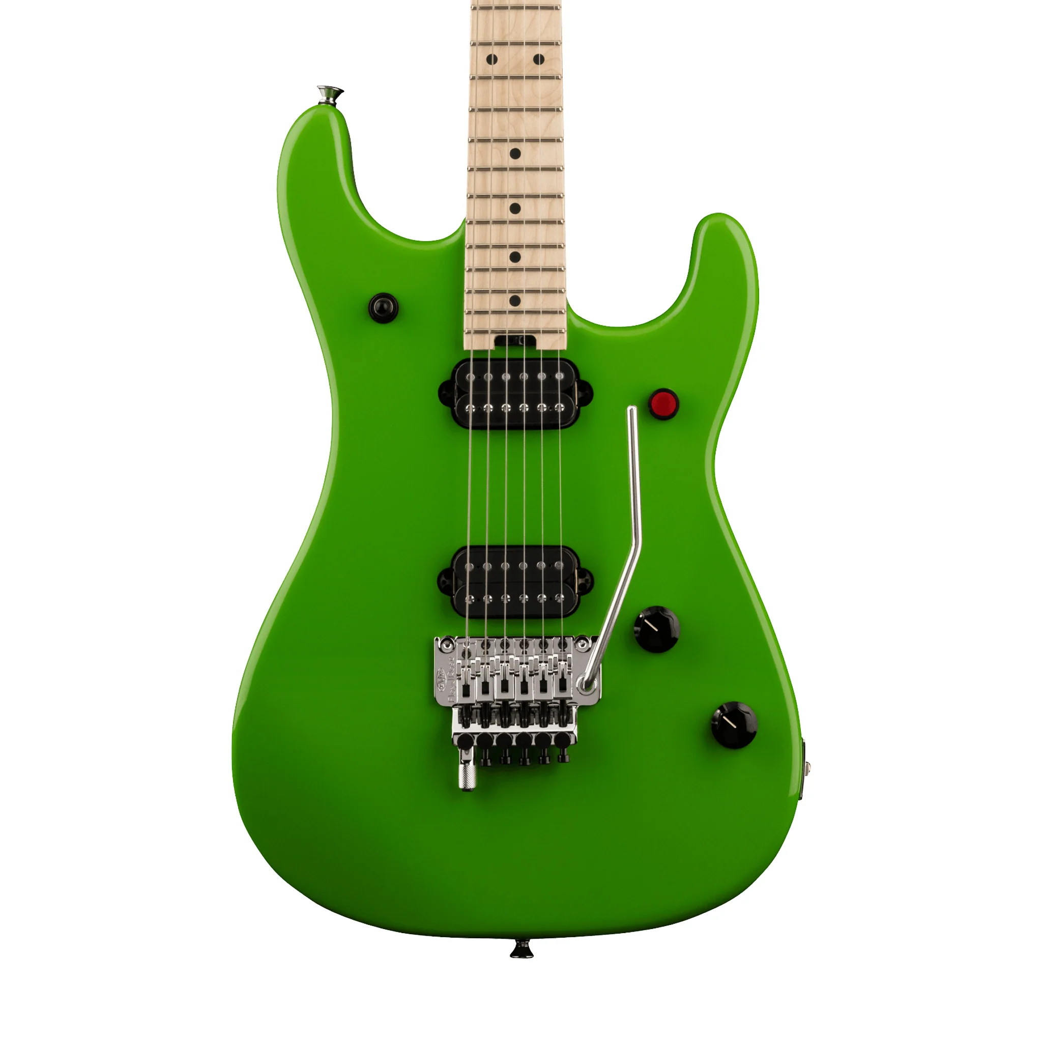 EVH 5150 Series Standard Electric Guitar, Maple FB, Slime Green - Image 3