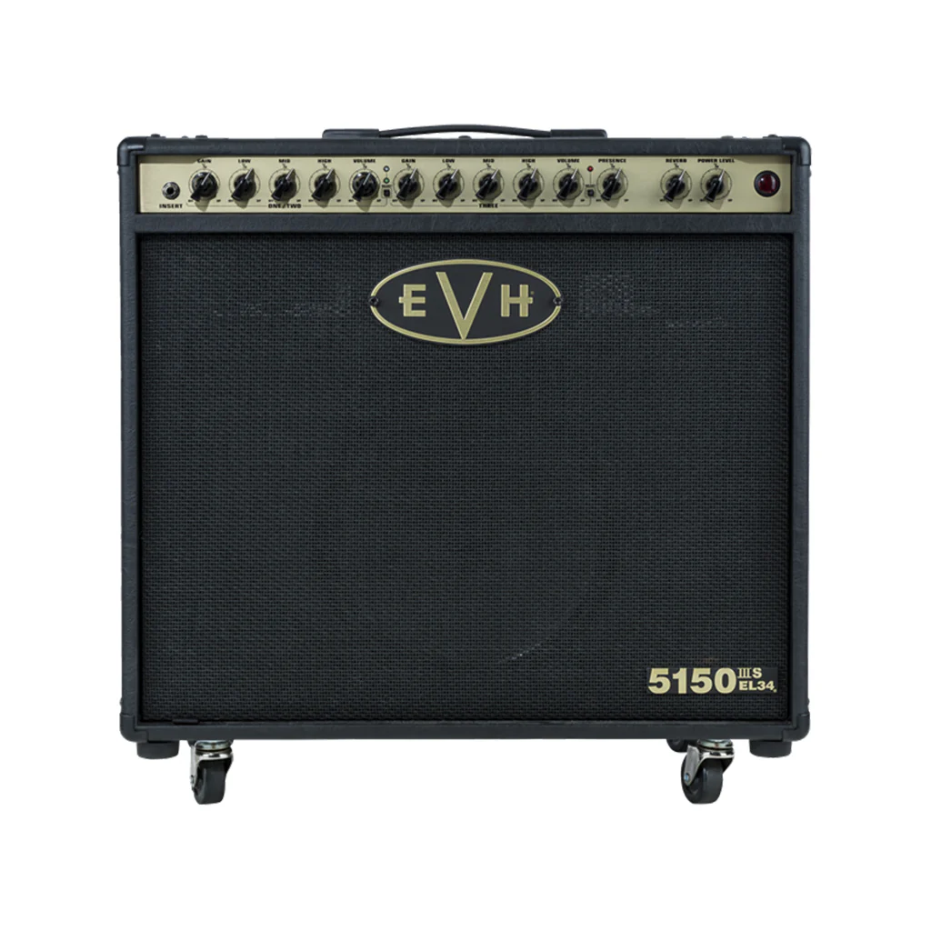 EVH 5150III 50W EL34 1x12 Combo Tube Guitar Amplifier, Black, 230V EUR