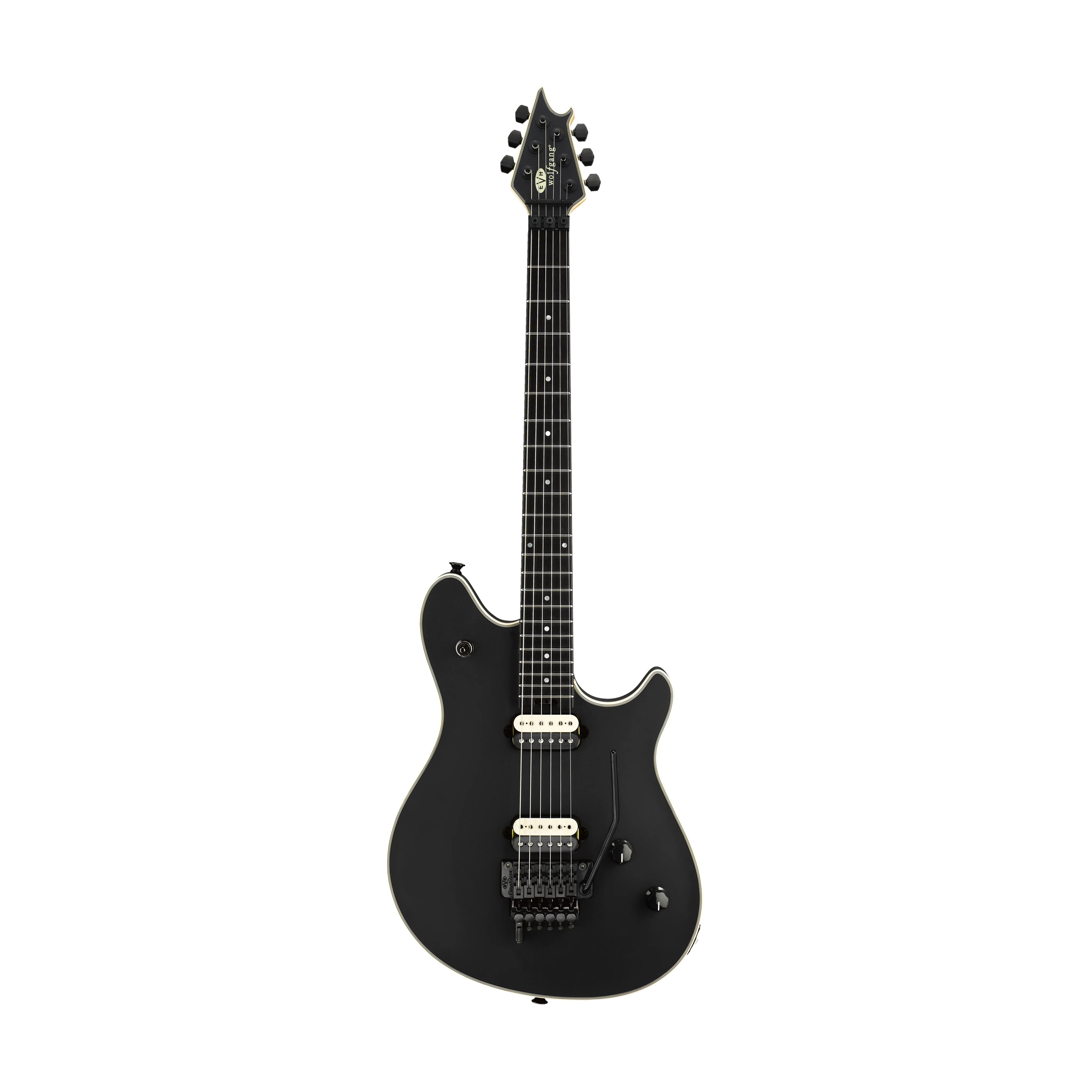 EVH Wolfgang USA Electric Guitar w/Case, Ebony FB, Stealth Black