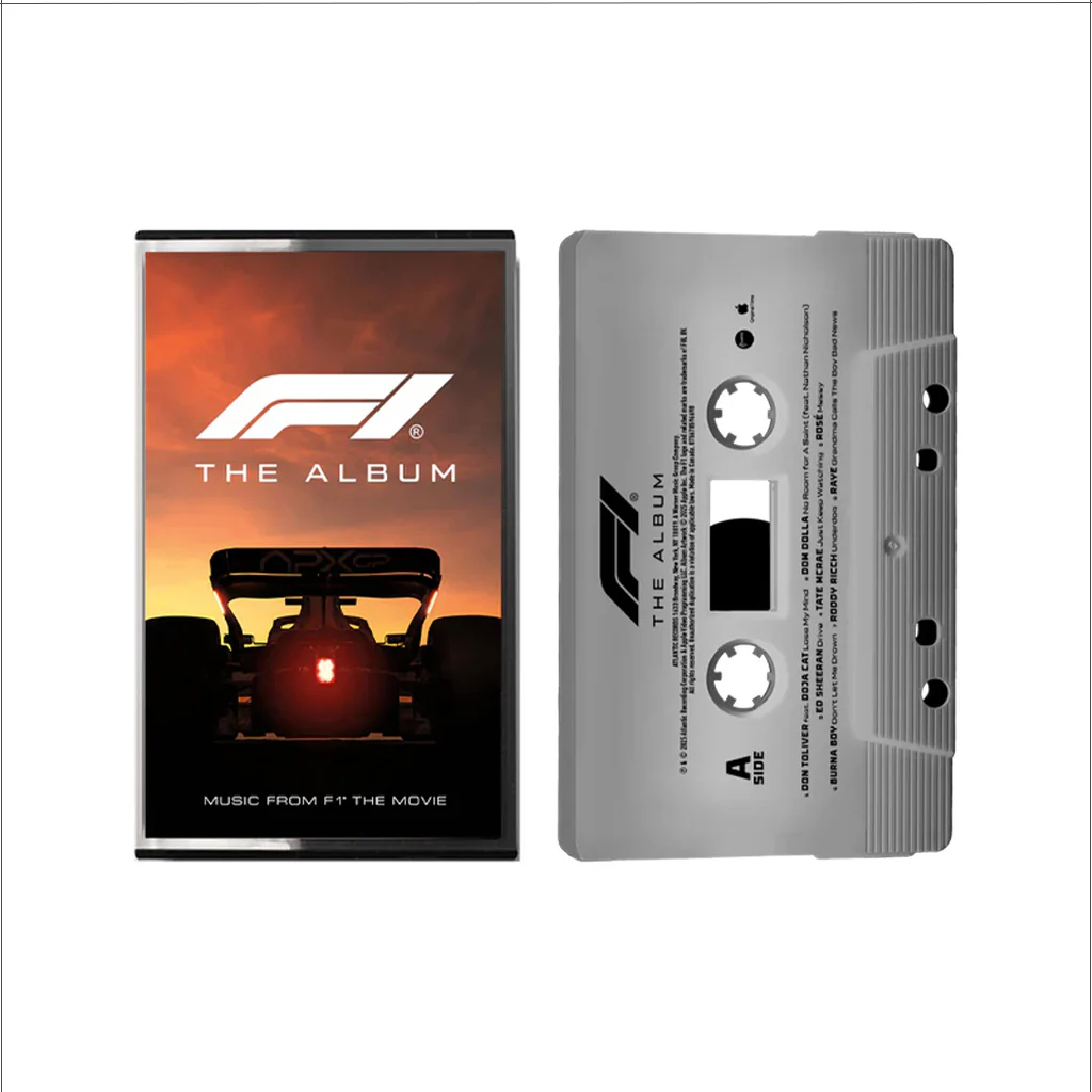 F1 The Album O.S.T. (Silver Edition) - Various Artists (Cassette) (AE) - Image 3