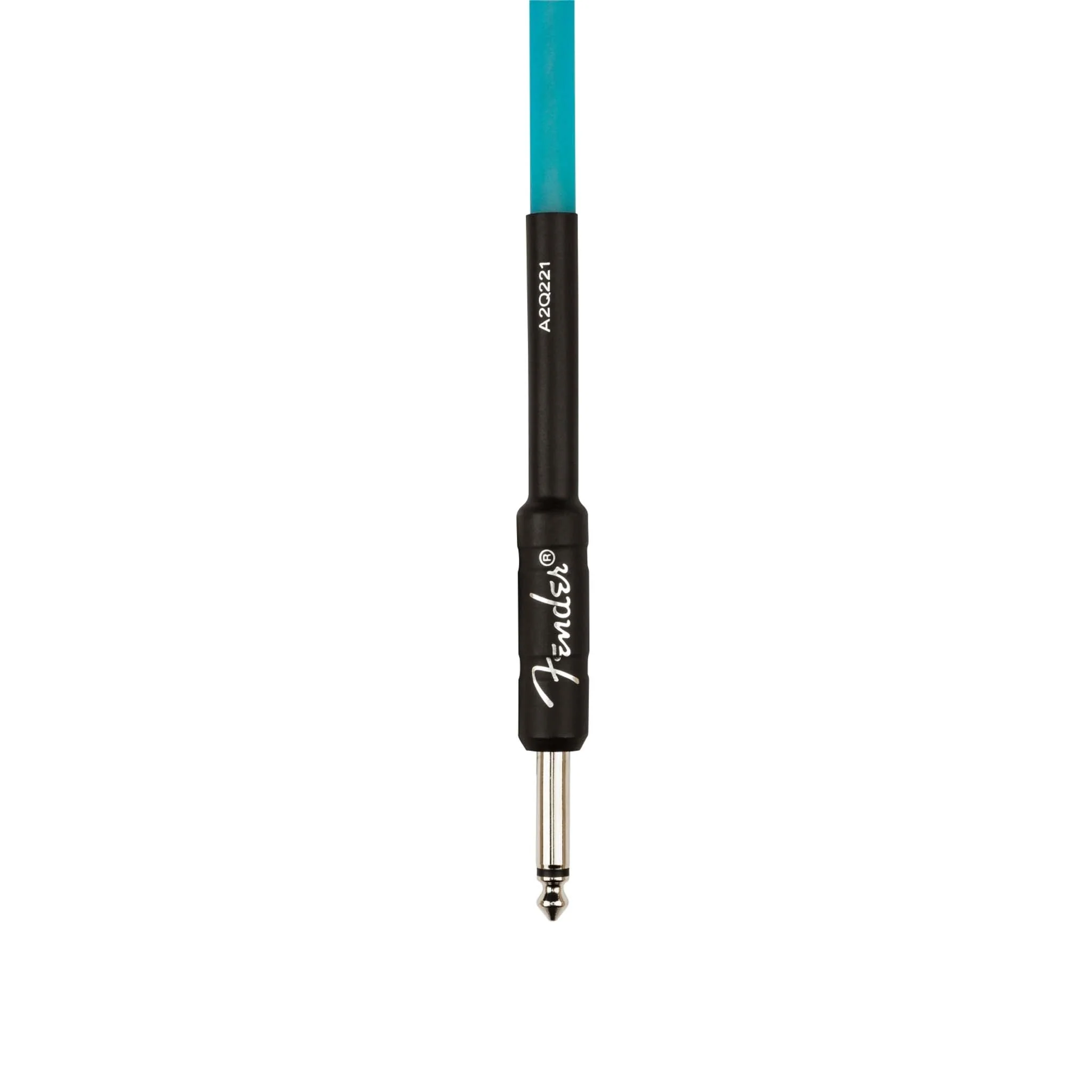 Fender 10 FT Professional Series Glow in the Dark Instrument Cable, Blue - Image 3