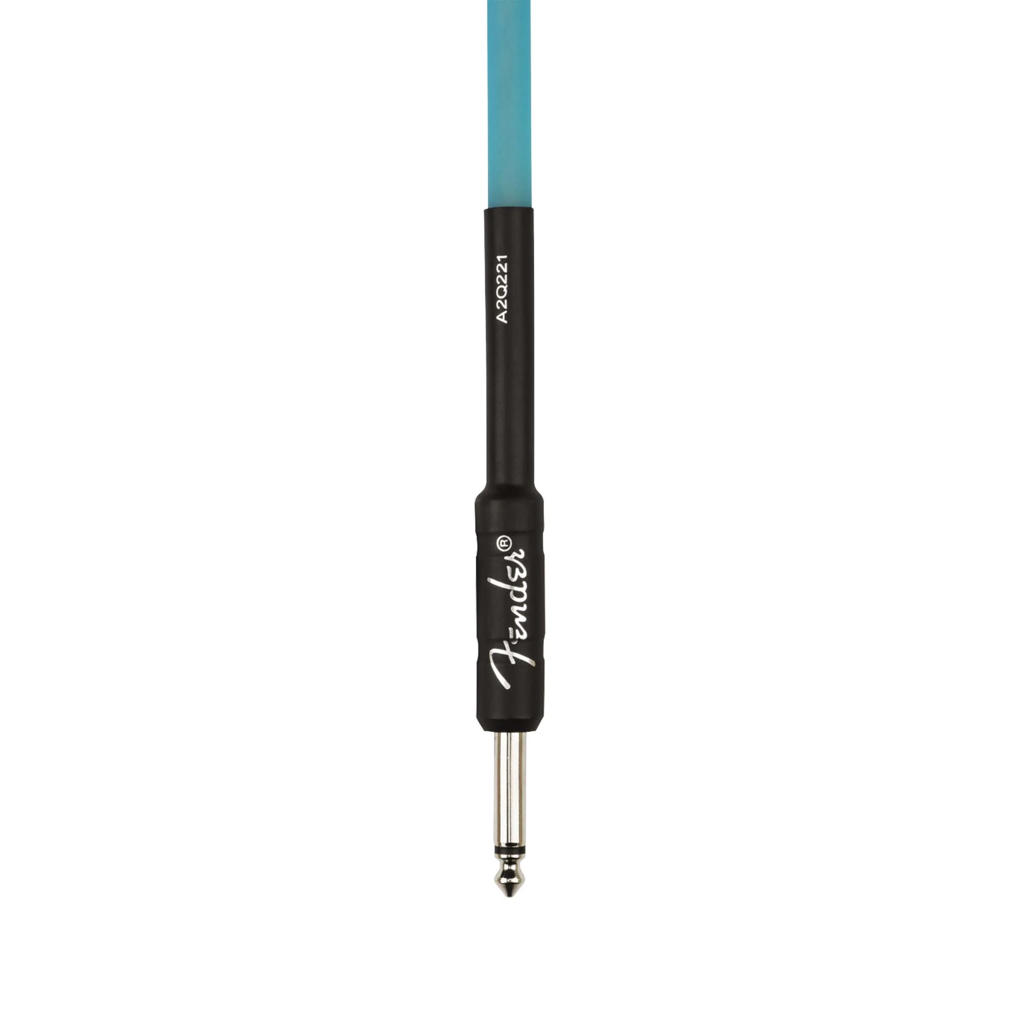 Fender 18.6 FT Professional Series Glow in the Dark Instrument Cable, Blue - Image 2