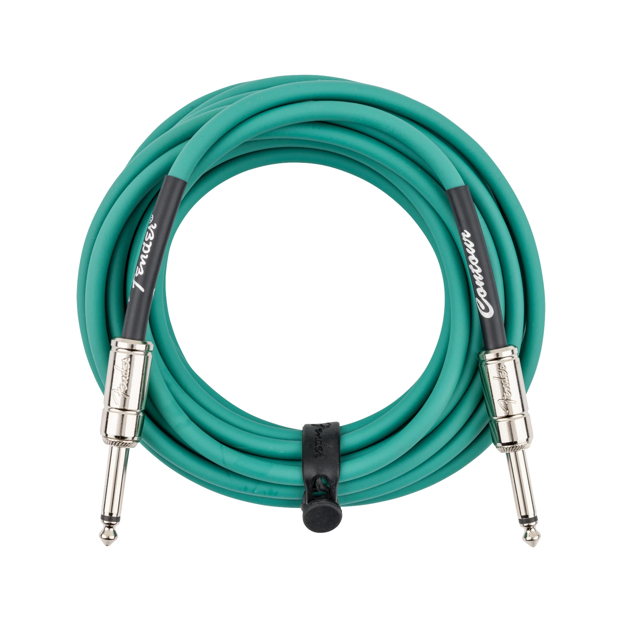 Fender 18.6FT Contour Series Instrument Cable, Sherwood Green - Image 2
