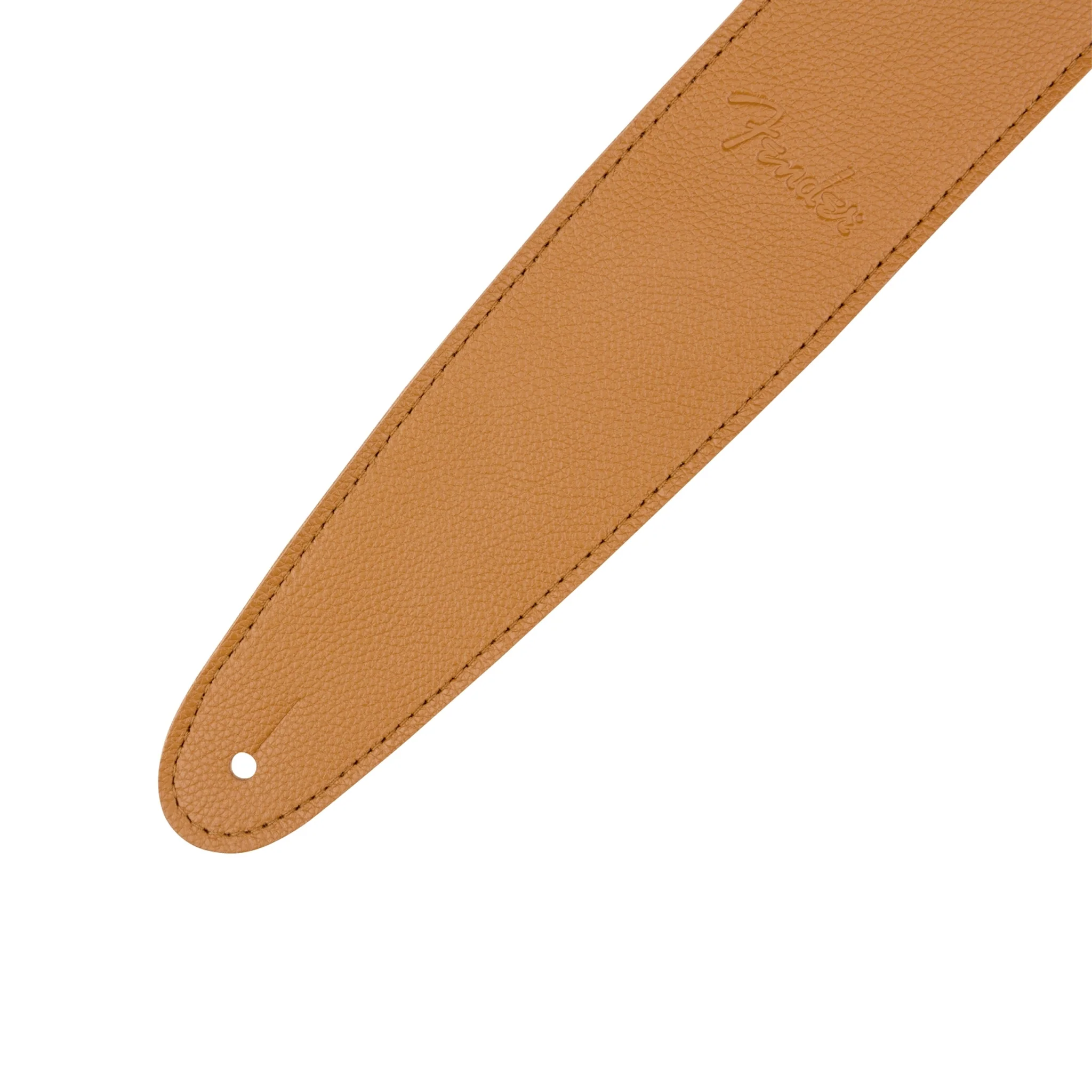 Fender 2.5 inch Limited Edition Leather Guitar Strap, Laurel Tan - Image 2