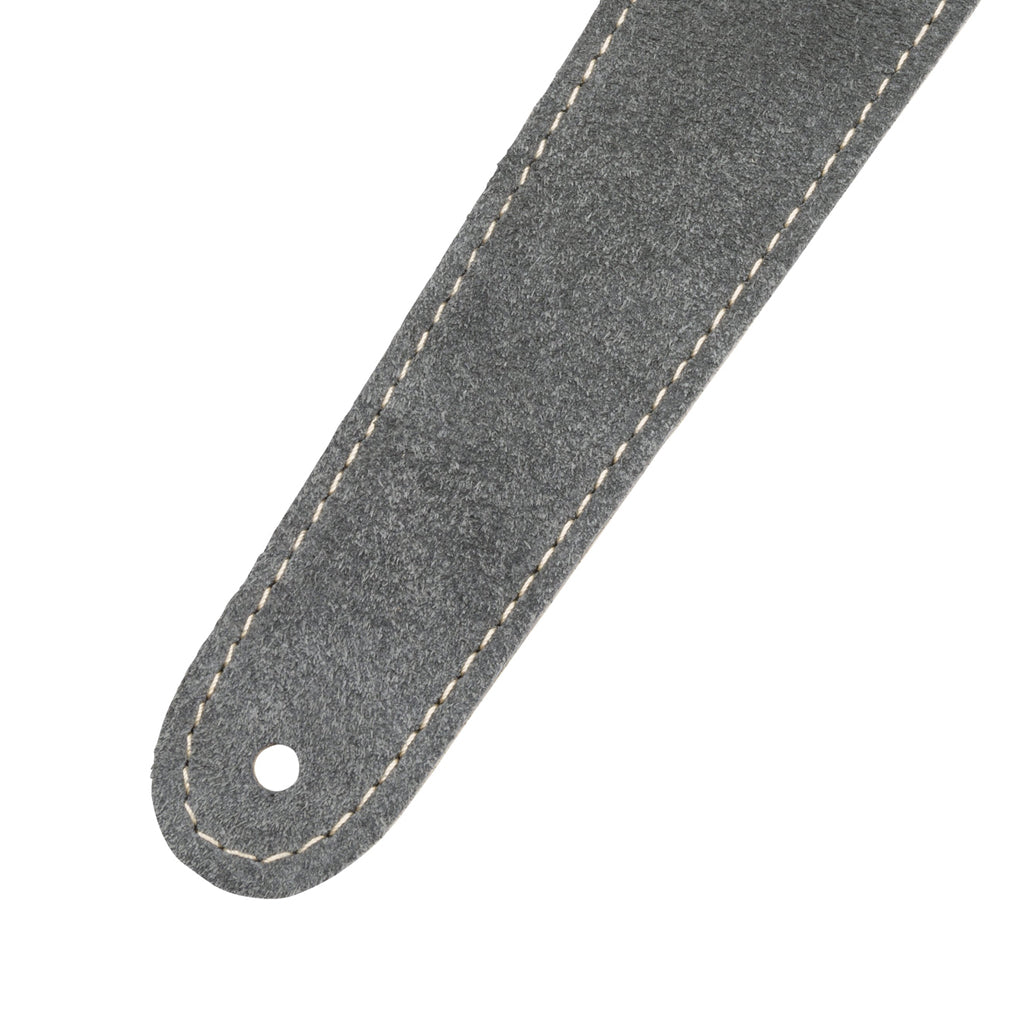 Fender 2inch Reversible Suede Guitar Strap, Gray/Tan - Image 3