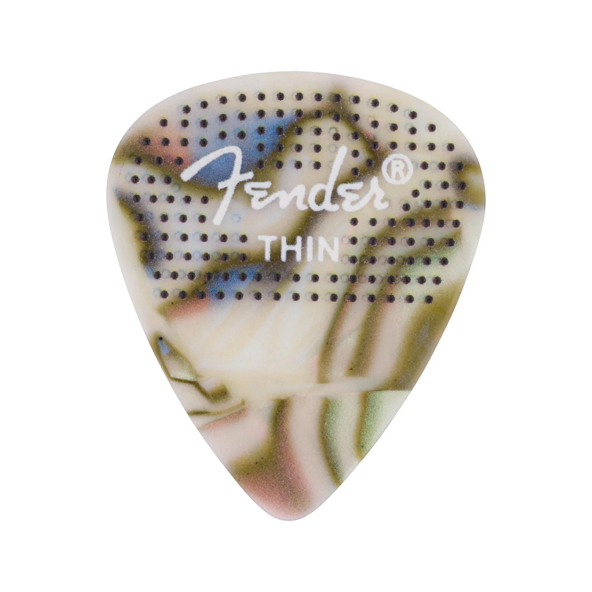 Fender 351 Dotted Celluloid Guitar Picks, 12-Pack, Thin - Image 14