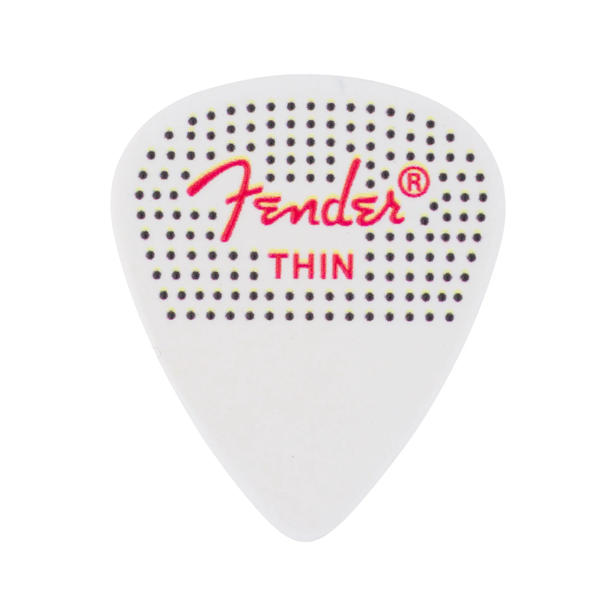 Fender 351 Dotted Celluloid Guitar Picks, 12-Pack, Thin - Image 3