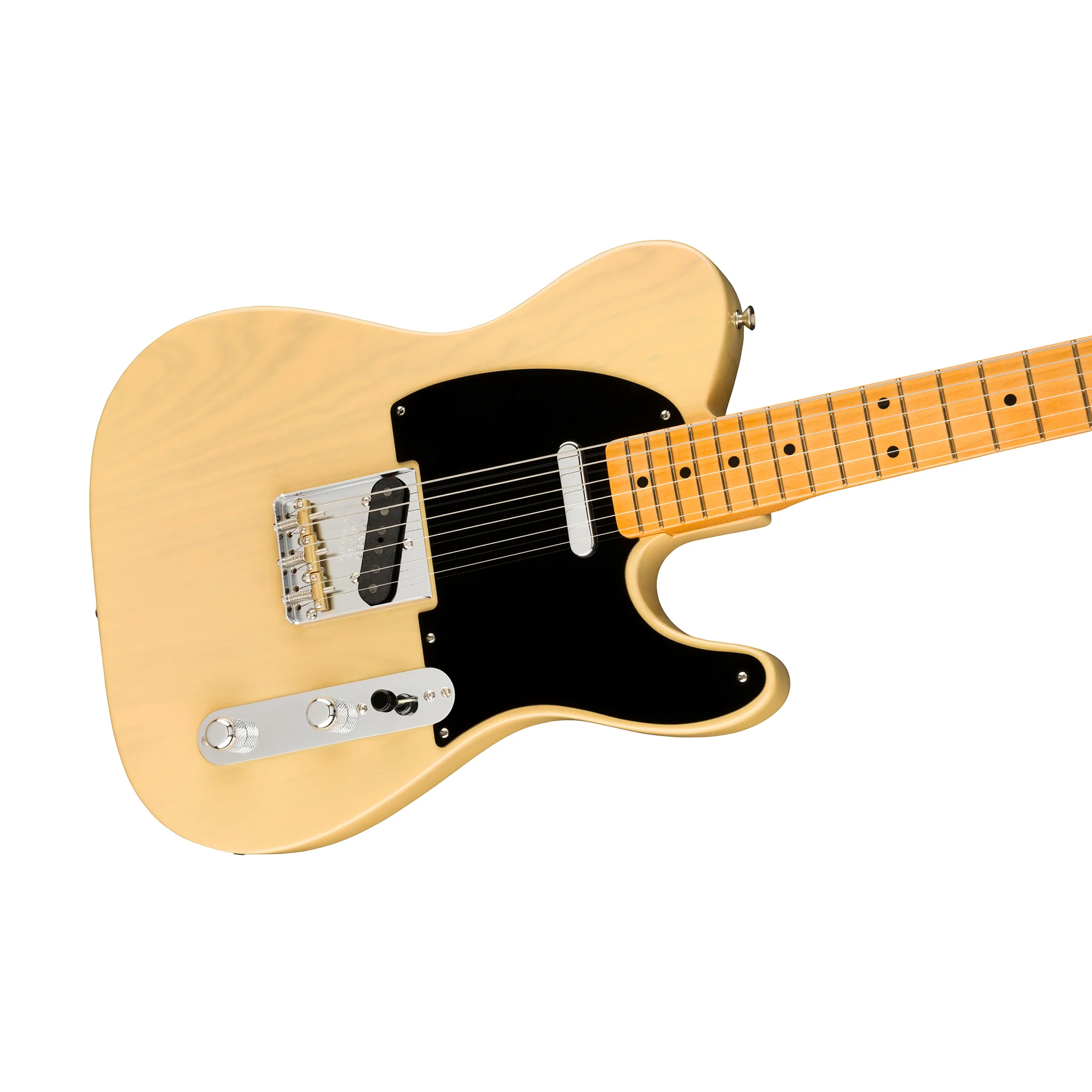 Fender 70th Anniversary Broadcaster Telecaster Electric Guitar, Maple FB, Blackguard Blonde - Image 3