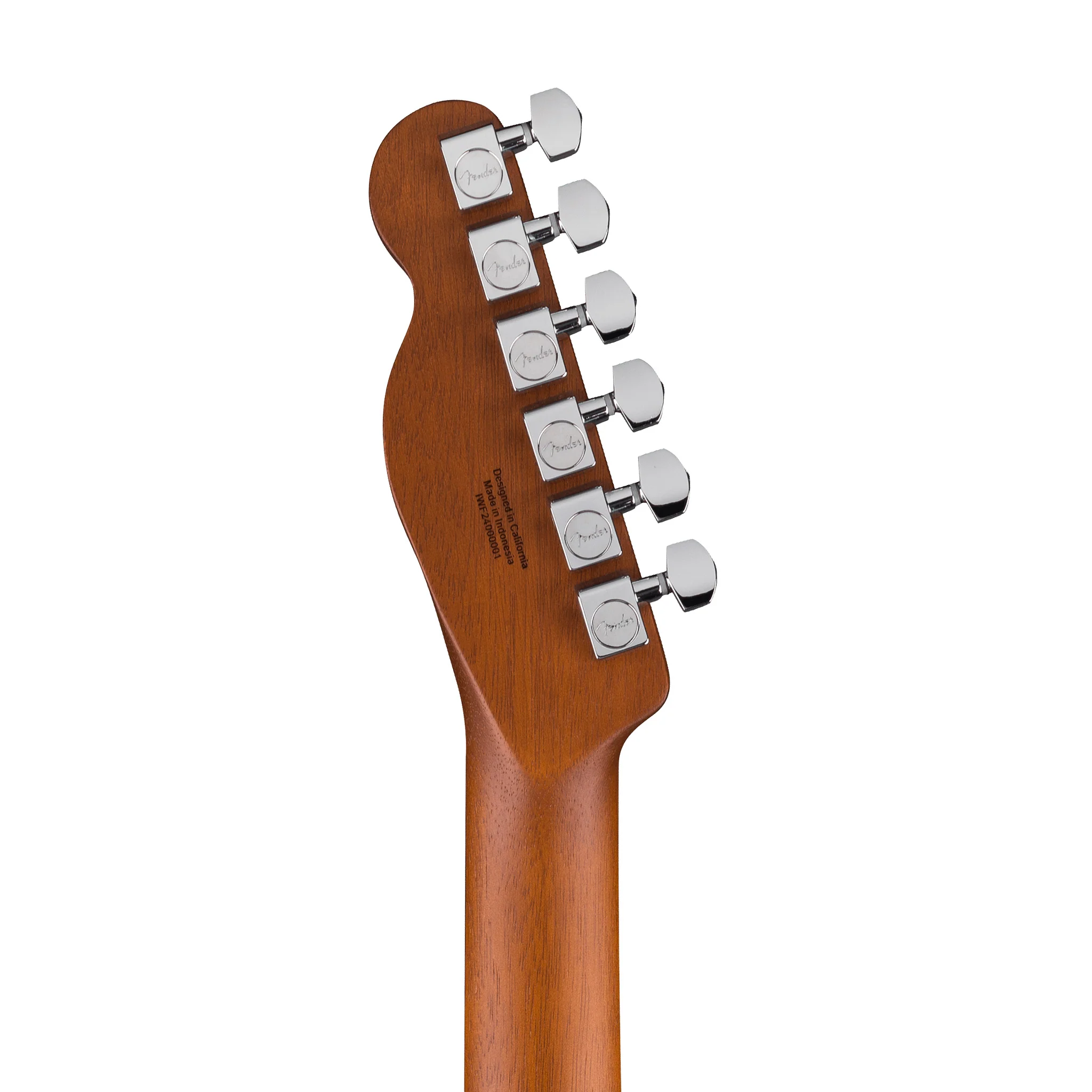 Fender Acoustasonic Standard Telecaster Electric Guitar, RW FB, Black - Image 6