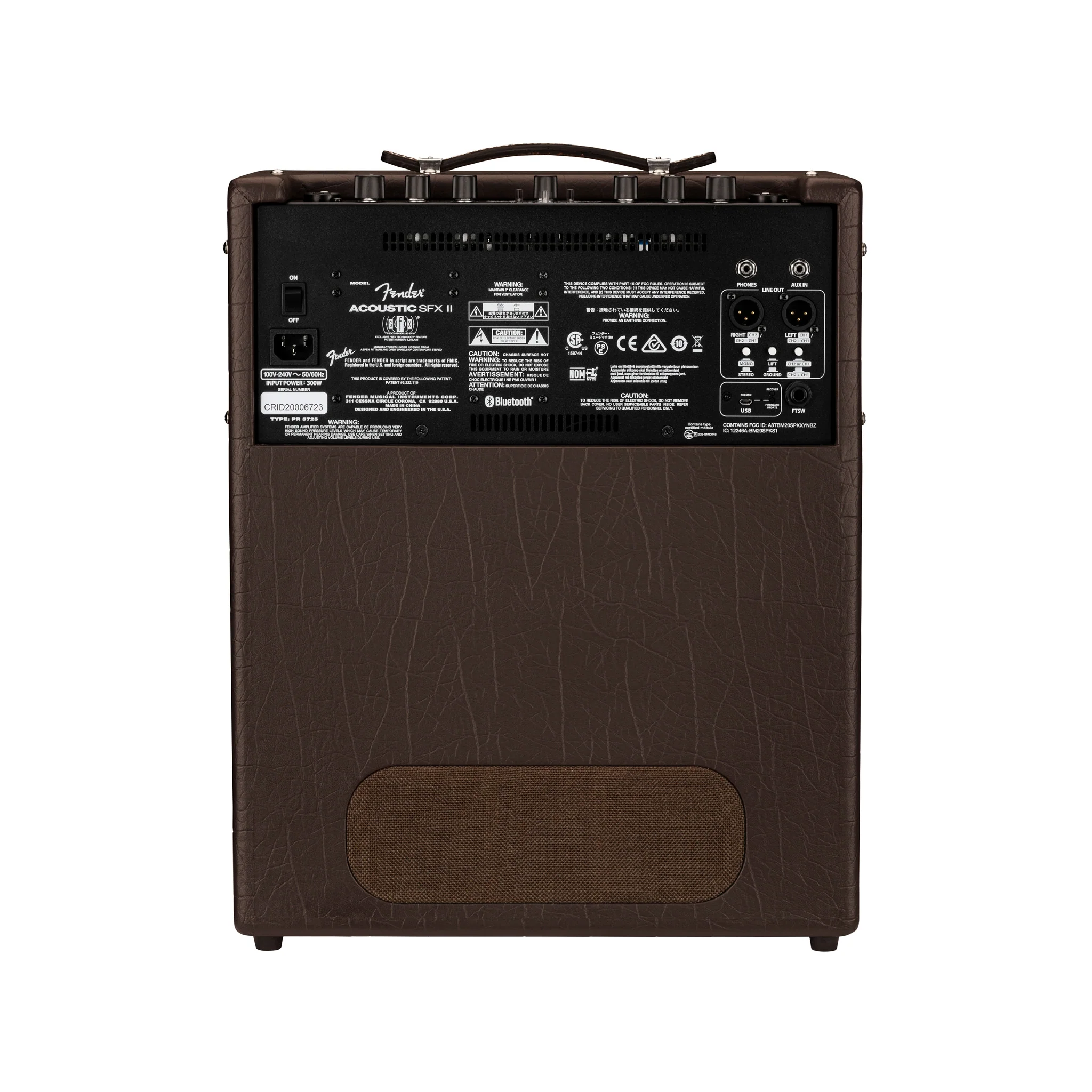 Fender Acoustic SFX-II Guitar Amplifier, 230V UK - Image 2