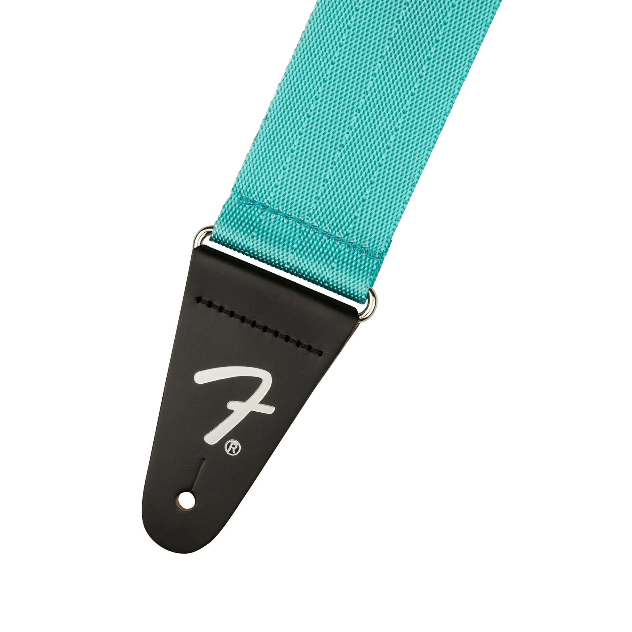 Fender Am Pro Seat Belt Guitar Strap, 2-inch, Miami Blue - Image 2