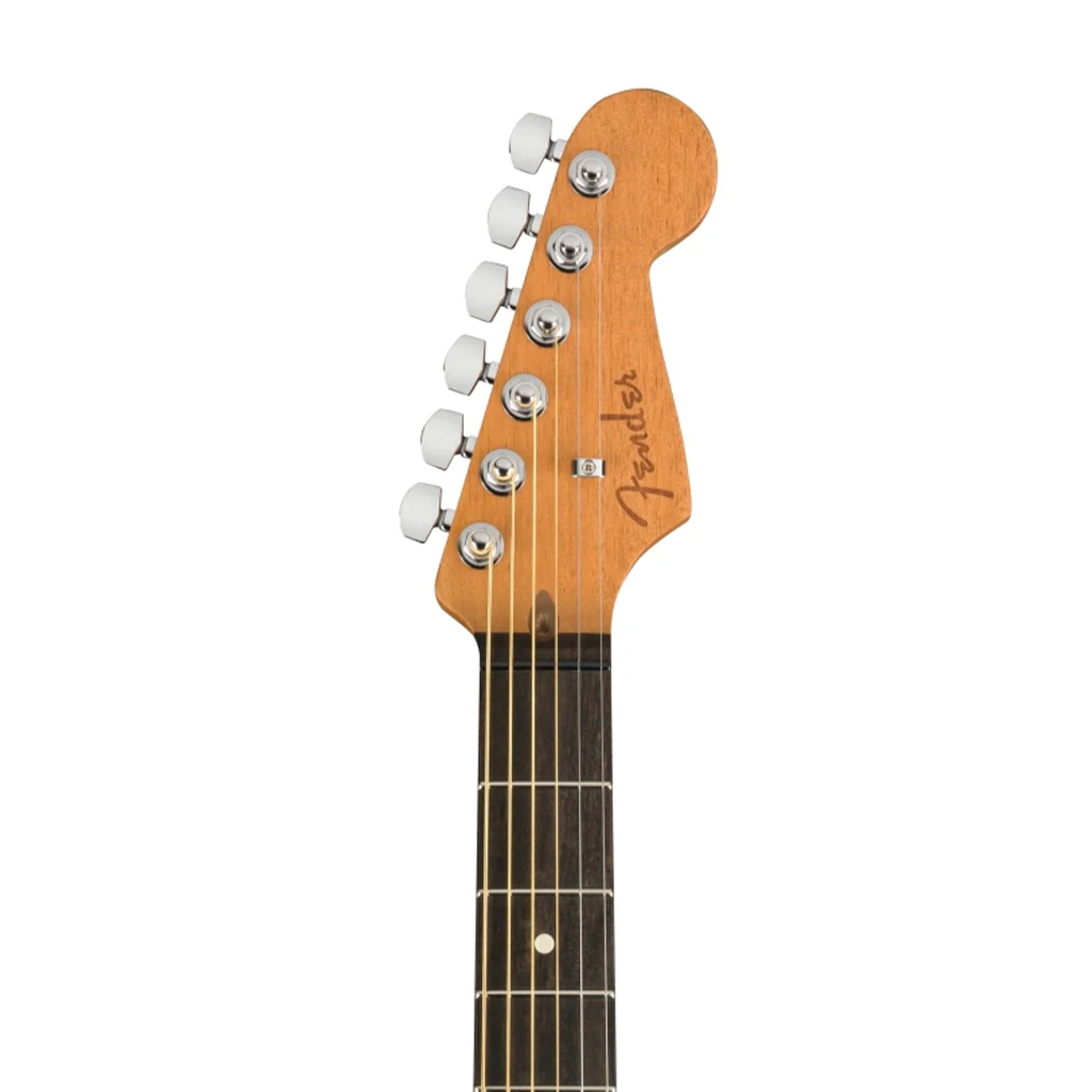 Fender American Acoustasonic Jazzmaster Acoustic Guitar w/bag, Ebony FB, Natural - Image 5