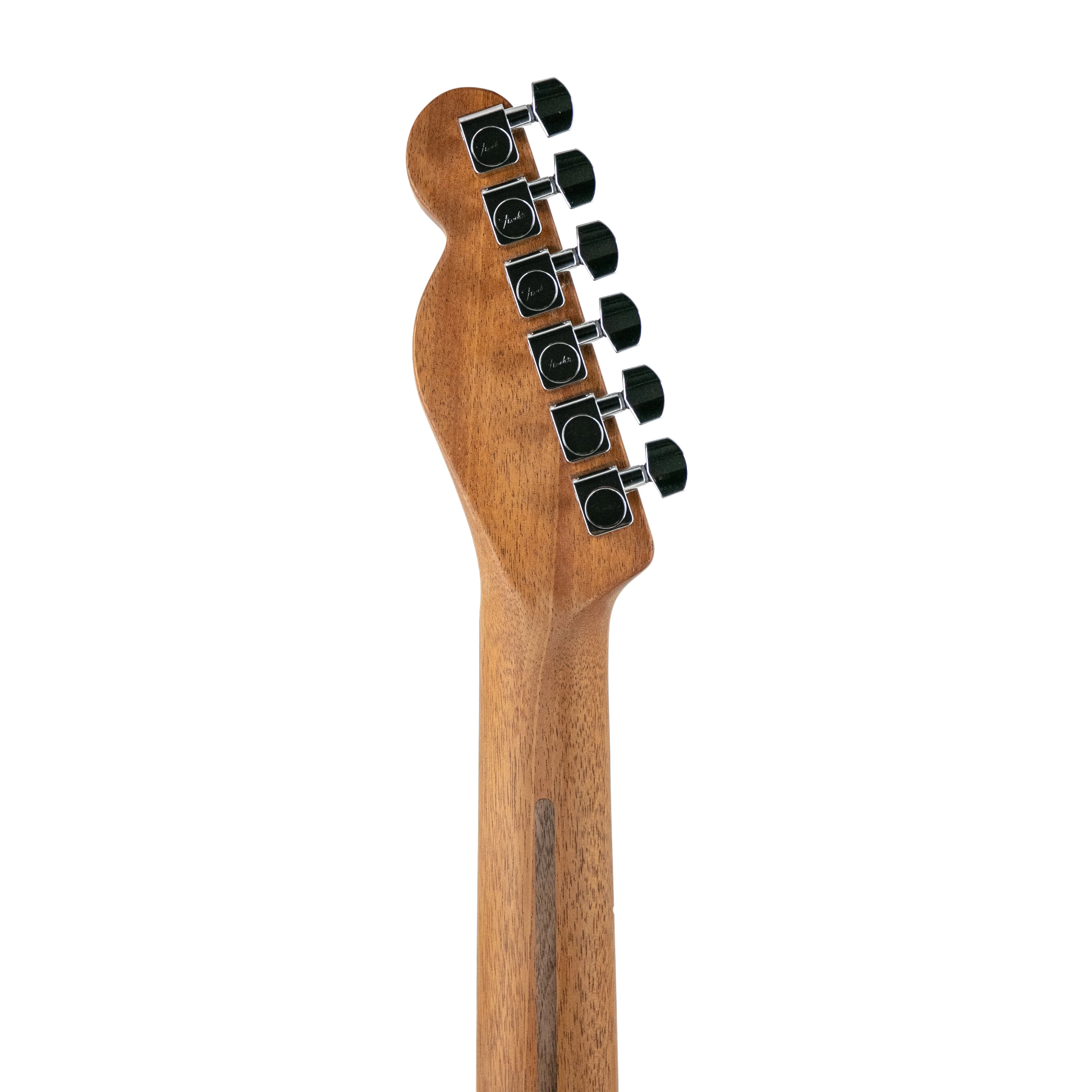 Fender American Acoustasonic Telecaster Acoustic Electric Guitar, Ebony FB, Crimson Red, US213XXXX - Image 9