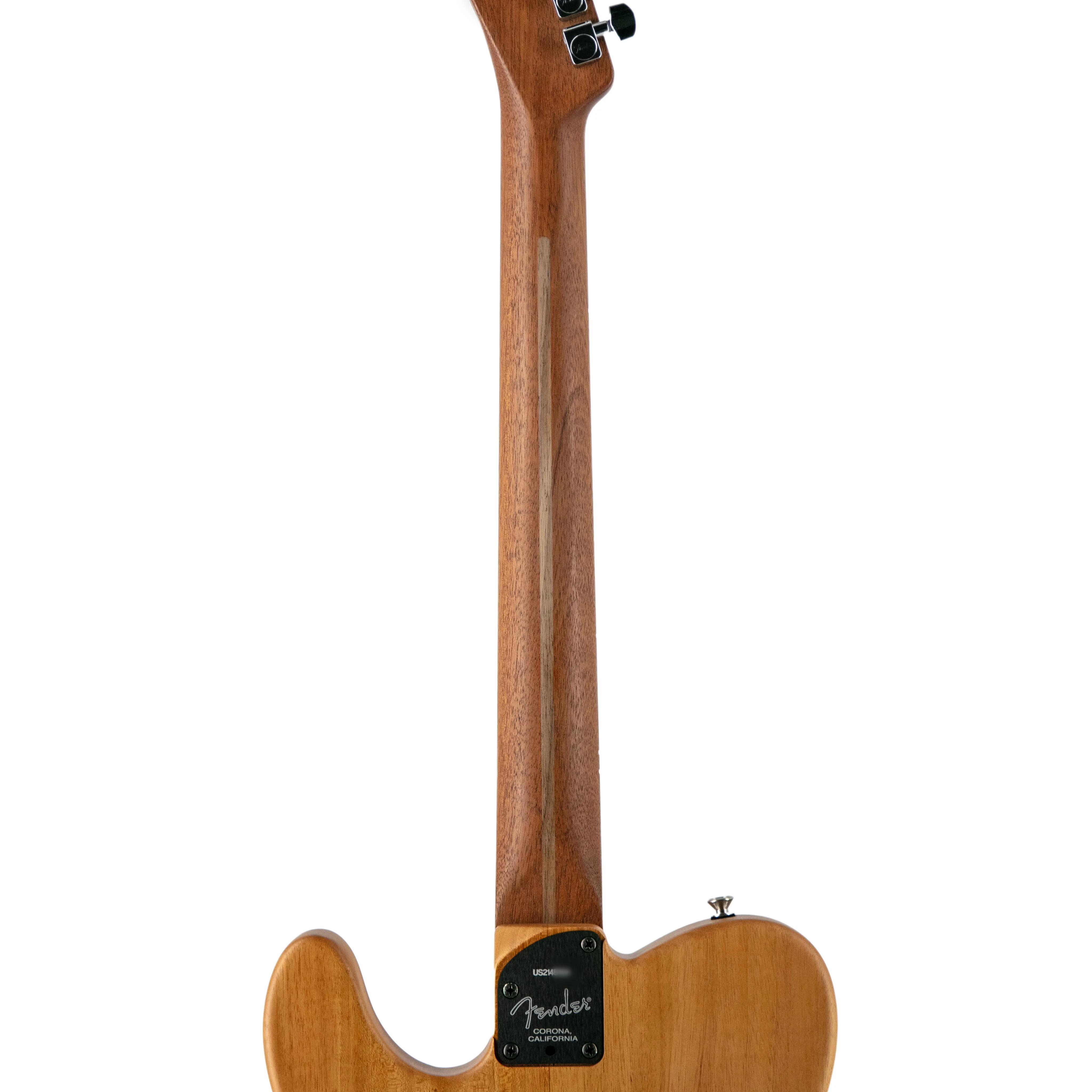 Fender American Acoustasonic Telecaster Guitar w/Bag, Ebony Fretboard, Natural, US214XXXX - Image 7