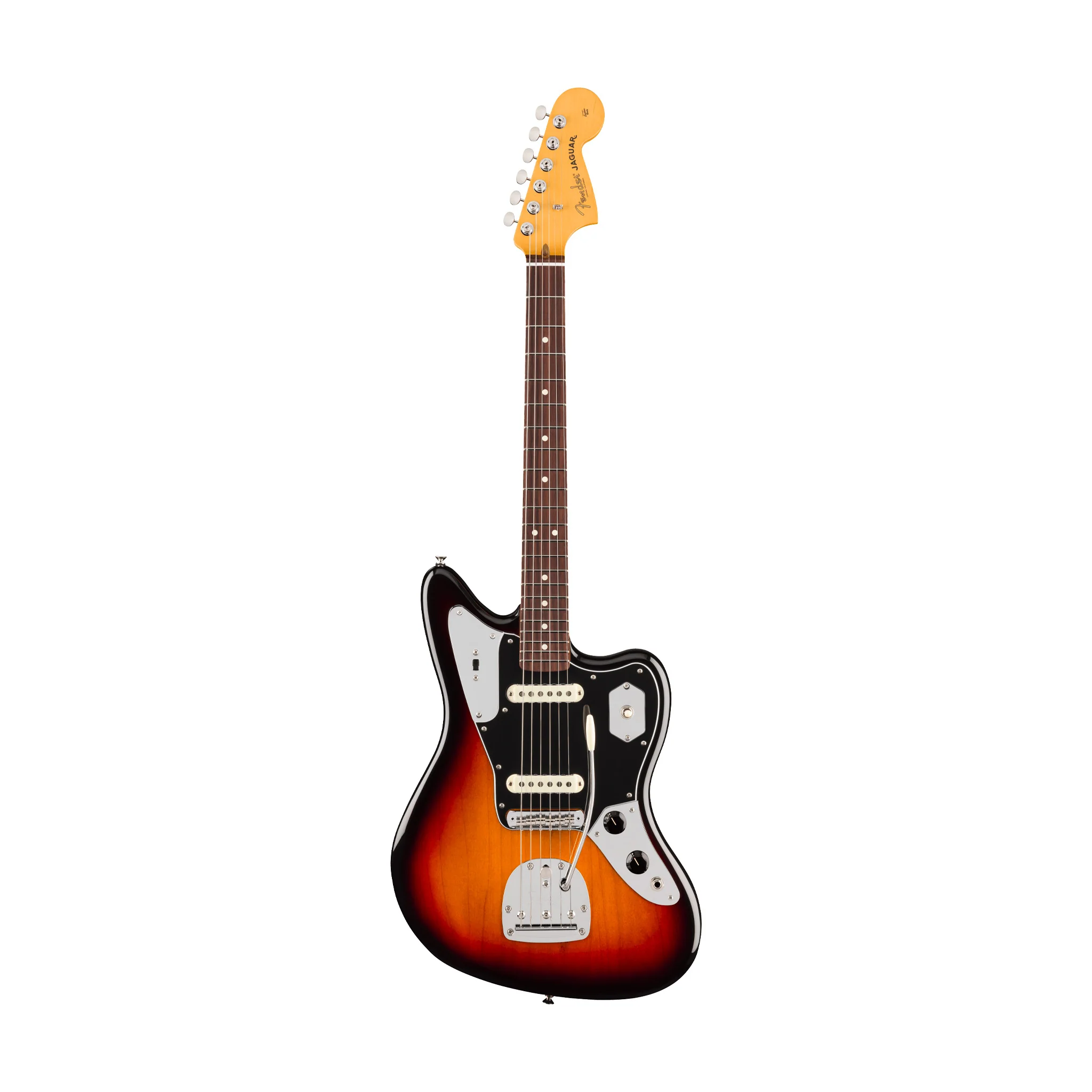 Fender American Professional Classic Jaguar Electric Guitar, RW FB, 3-Color Sunburst