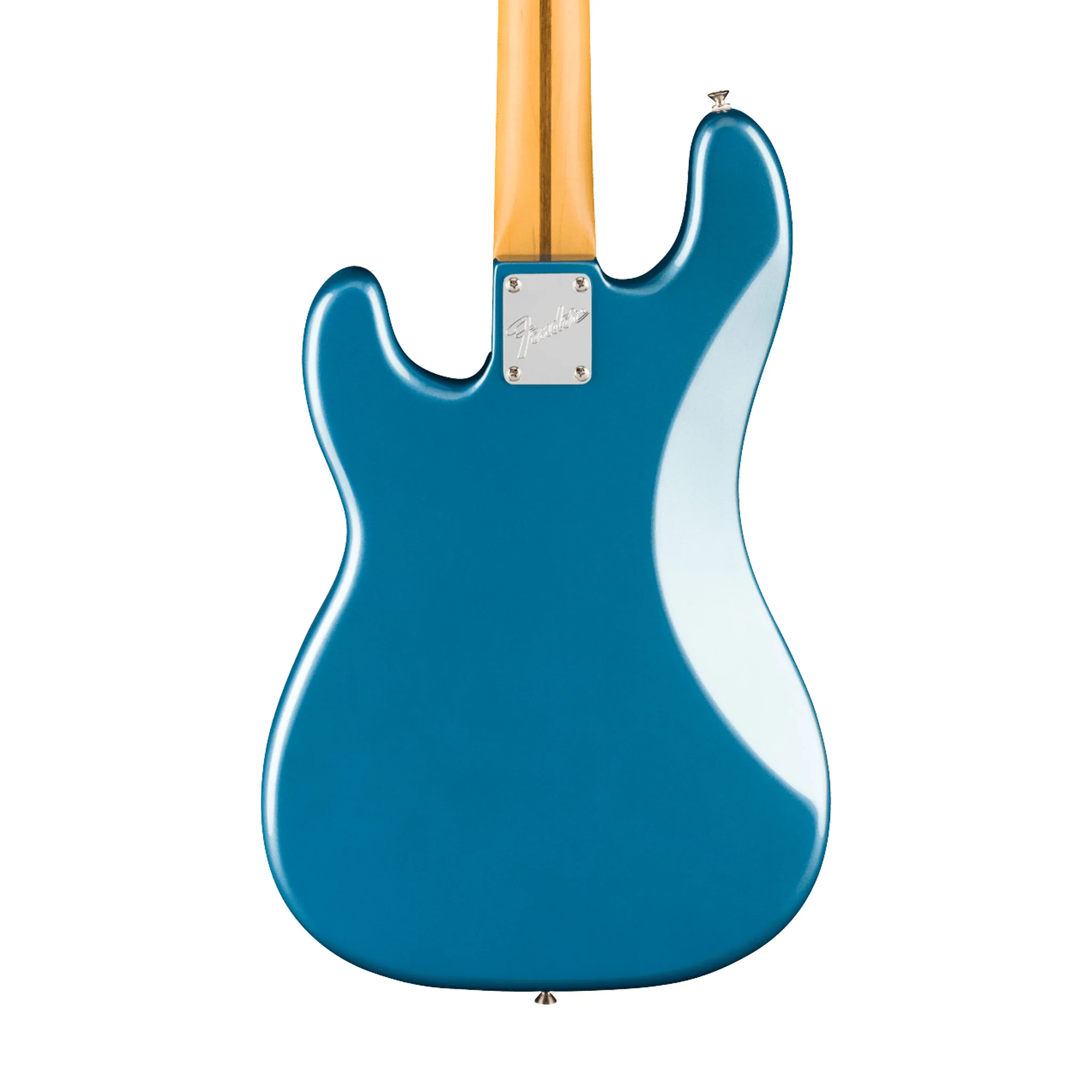 Fender American Professional Classic Precision Bass Guitar, Maple FB, Faded Lake Placid Blue - Image 4