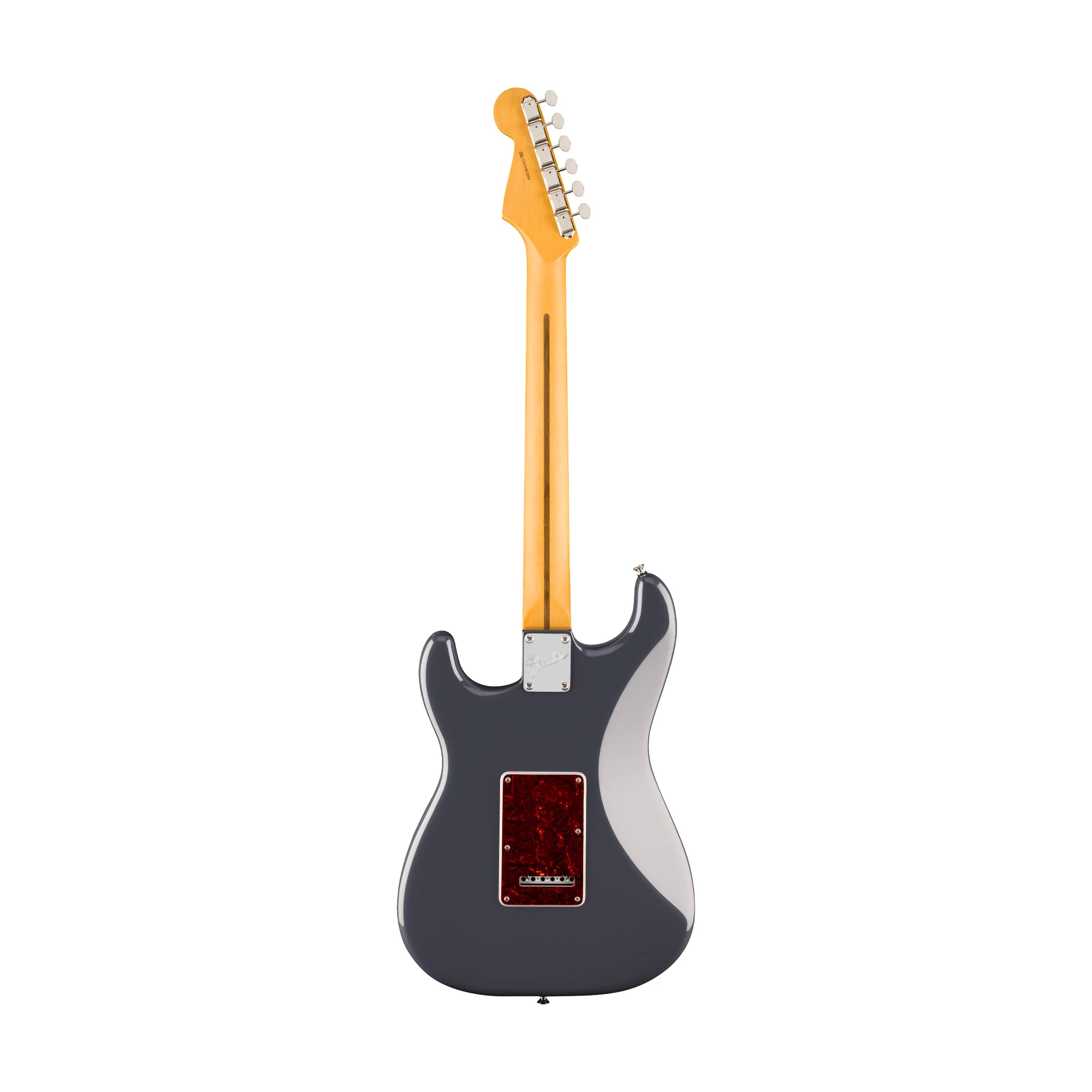 Fender American Professional Classic Stratocaster HSS Electric Guitar, Maple FB, Faded Black - Image 2