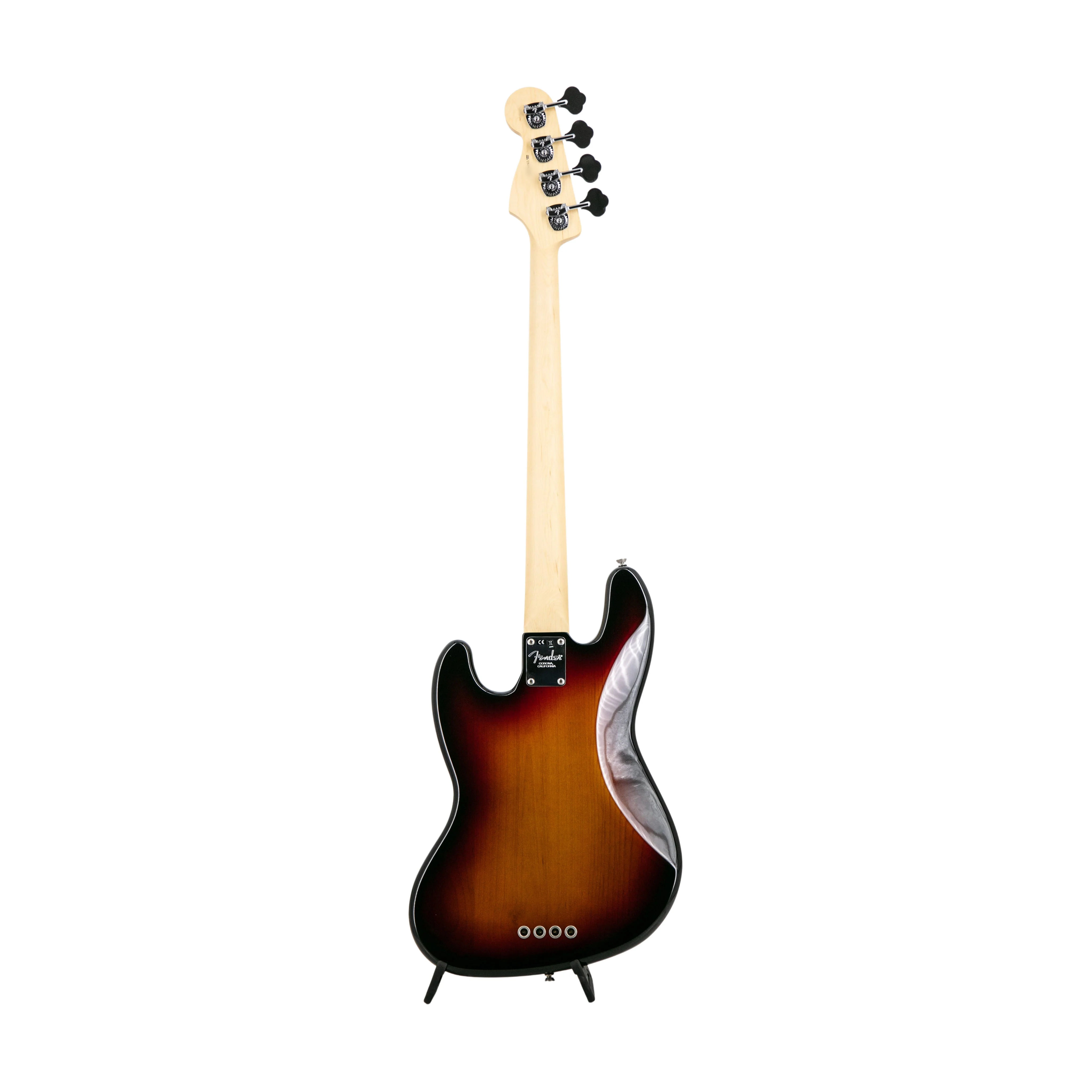 Fender American Professional Fretless Jazz Bass Guitar, Rosewood FB, 3-Tone Sunburst, US1903XXXX - Image 3