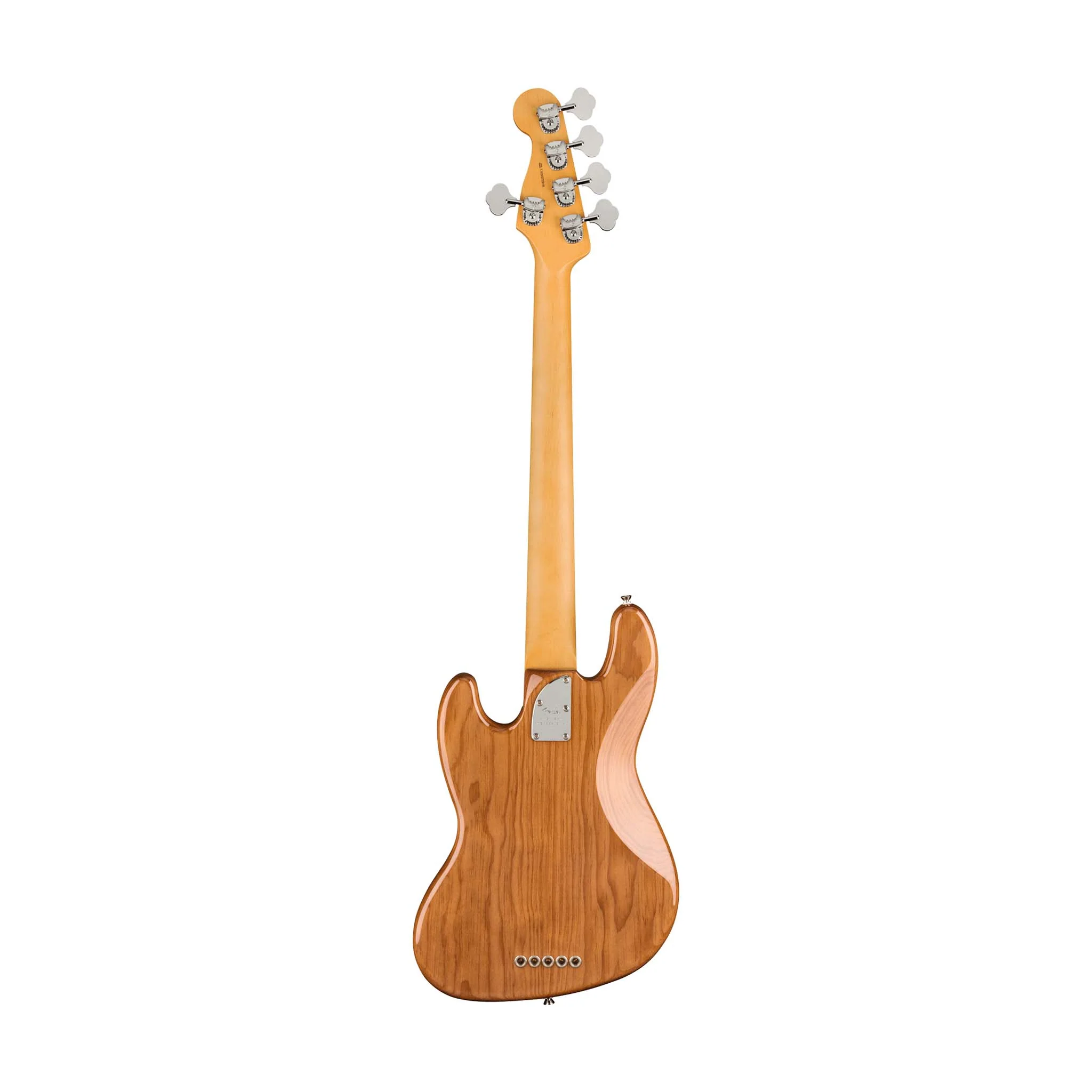 Fender American Professional II 5-String Jazz Bass Electric Guitar, Maple FB, Roasted Pine - Image 2