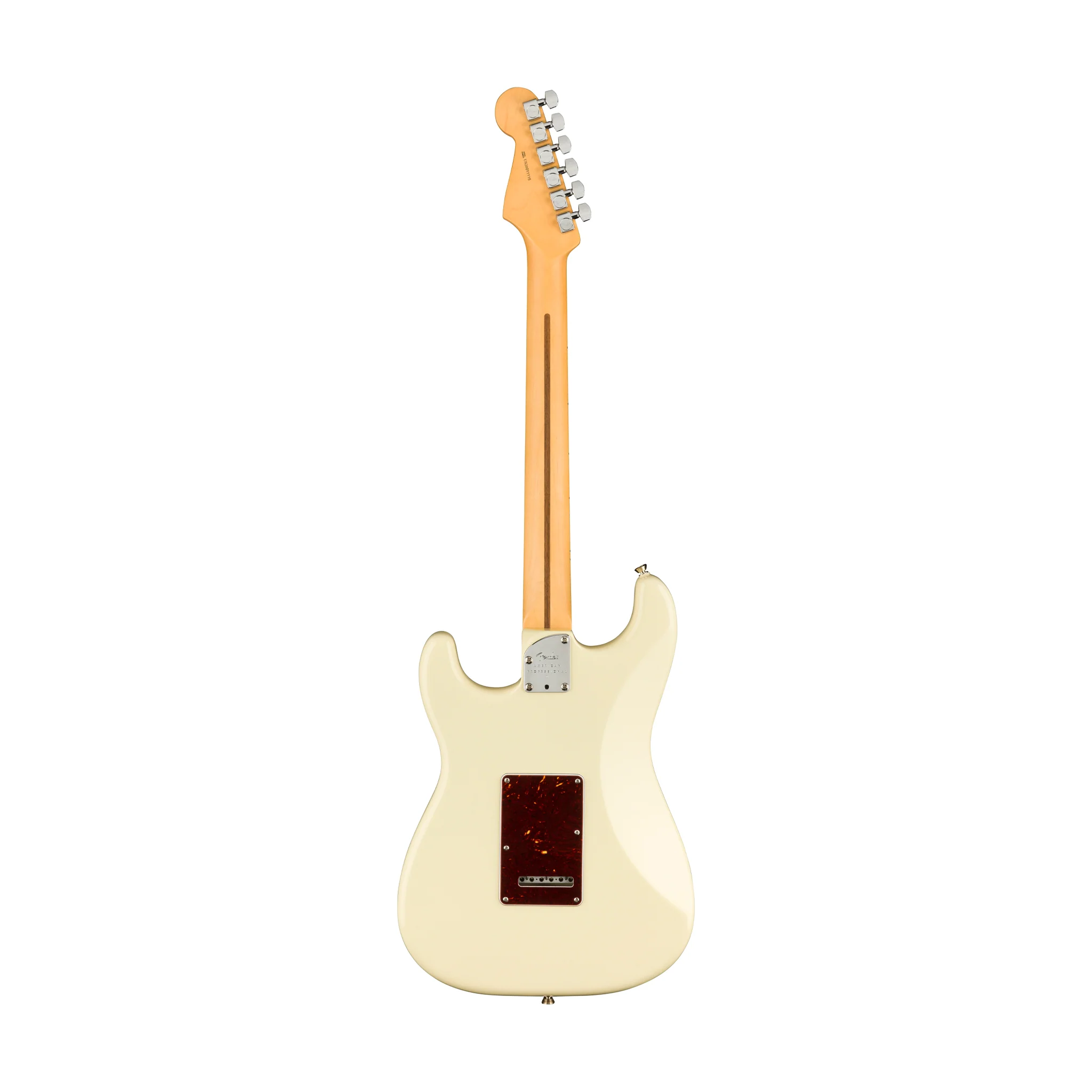 Fender American Professional II Stratocaster Electric Guitar, Maple FB, Olympic White - Image 2