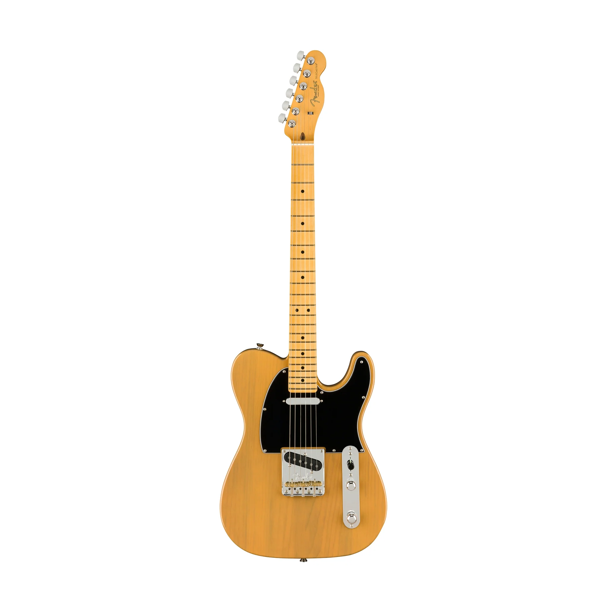 Fender American Professional II Telecaster Electric Guitar, Maple FB, Roasted Pine