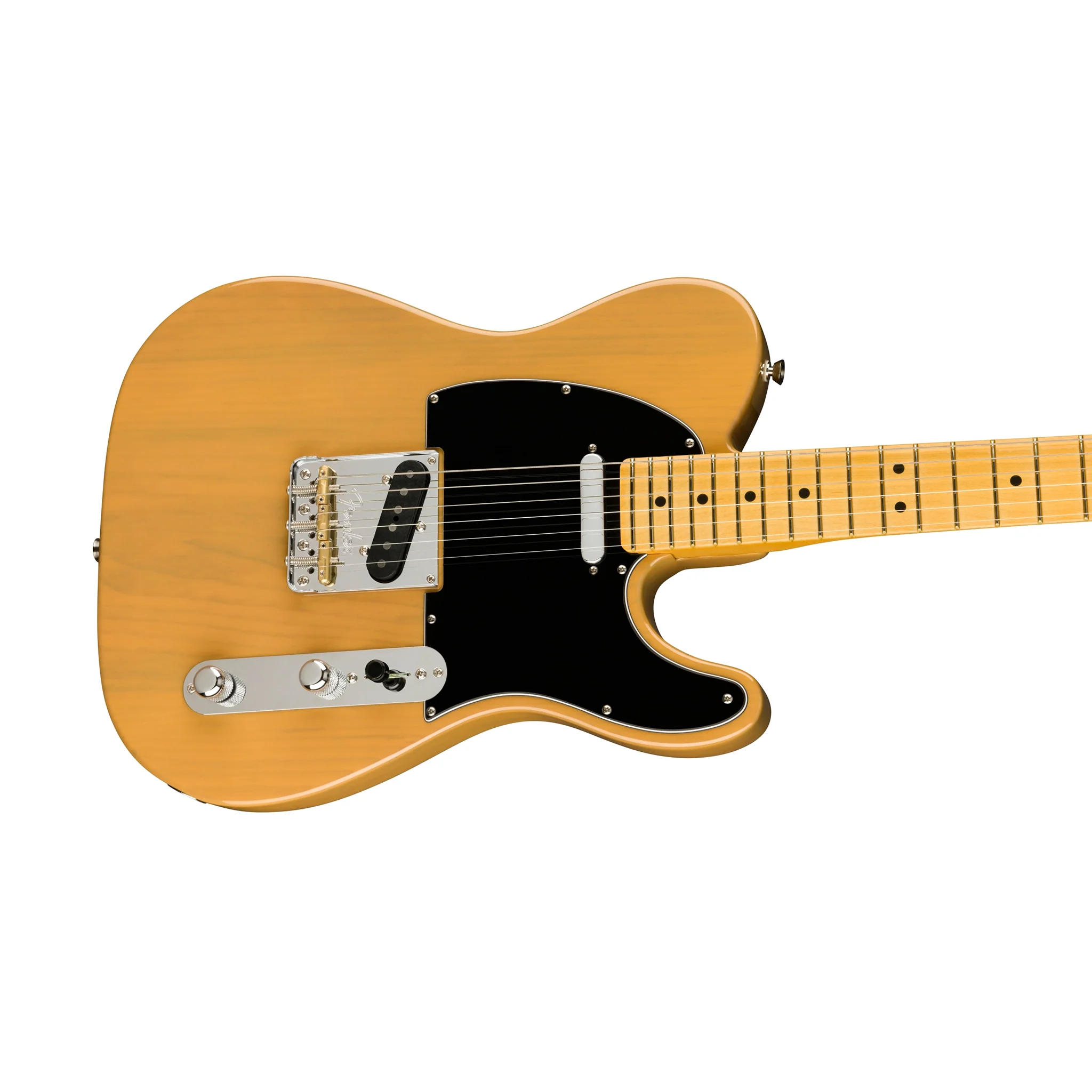 Fender American Professional II Telecaster Electric Guitar, Maple FB, Roasted Pine - Image 3