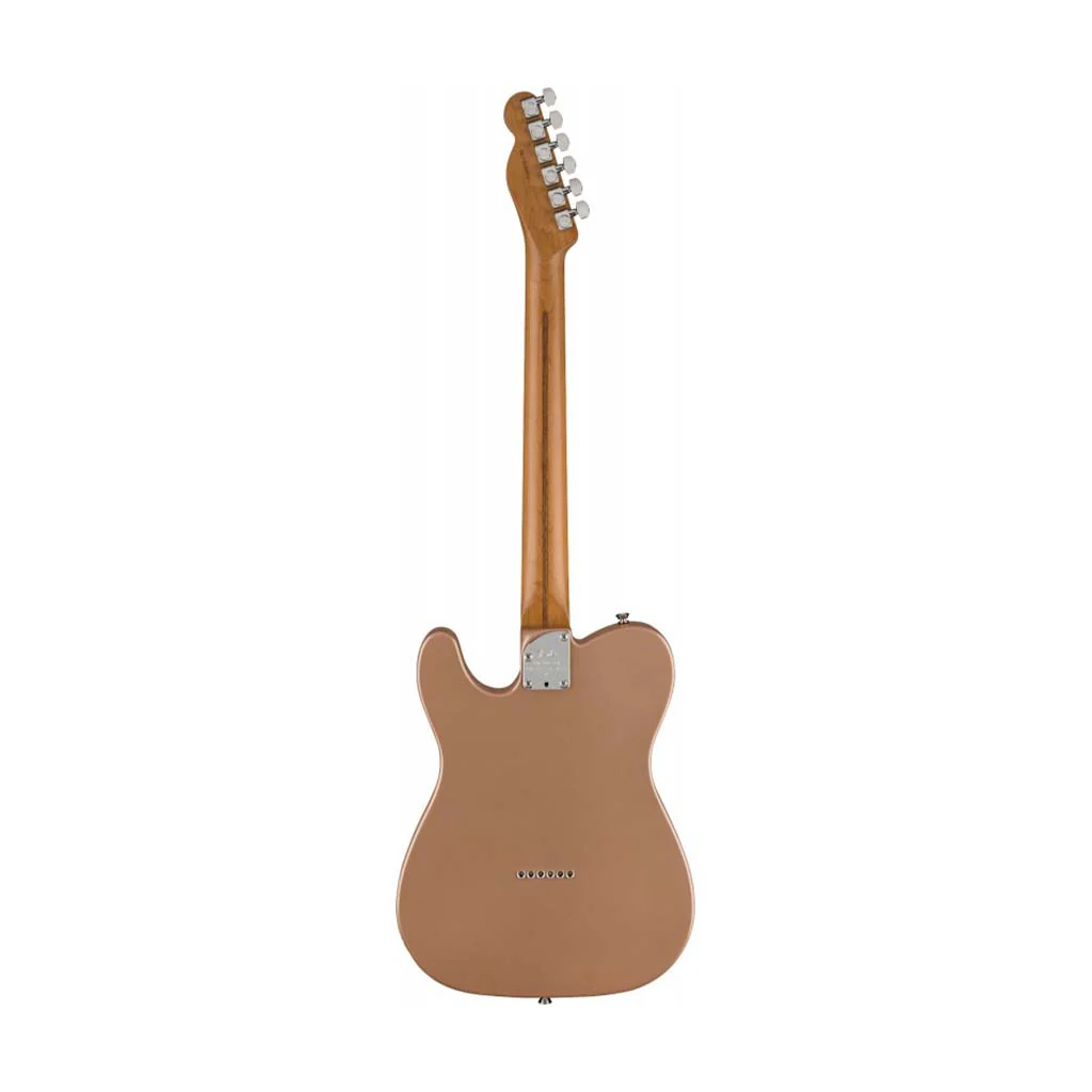 Fender American Professional II Telecaster Electric Guitar, Roasted Maple FB, Shoreline Gold - Image 2