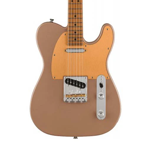 Fender American Professional II Telecaster Electric Guitar, Roasted Maple FB, Shoreline Gold - Image 3