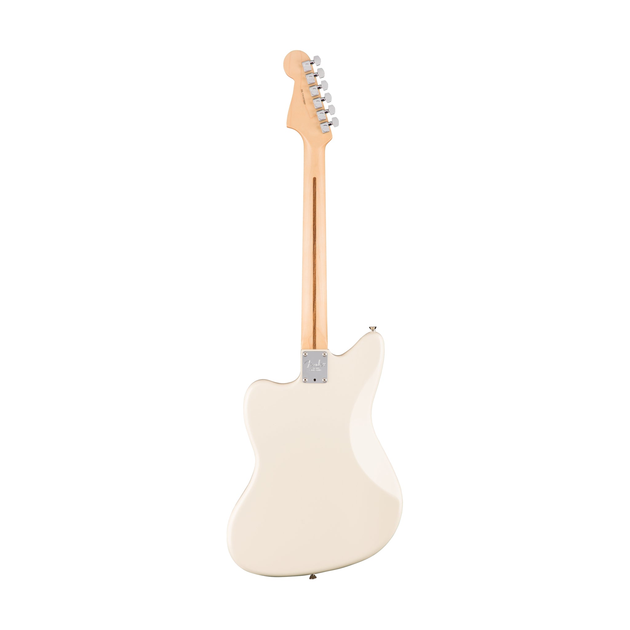 Fender American Professional Jazzmaster Electric Guitar, RW FB, Olympic White - Image 2