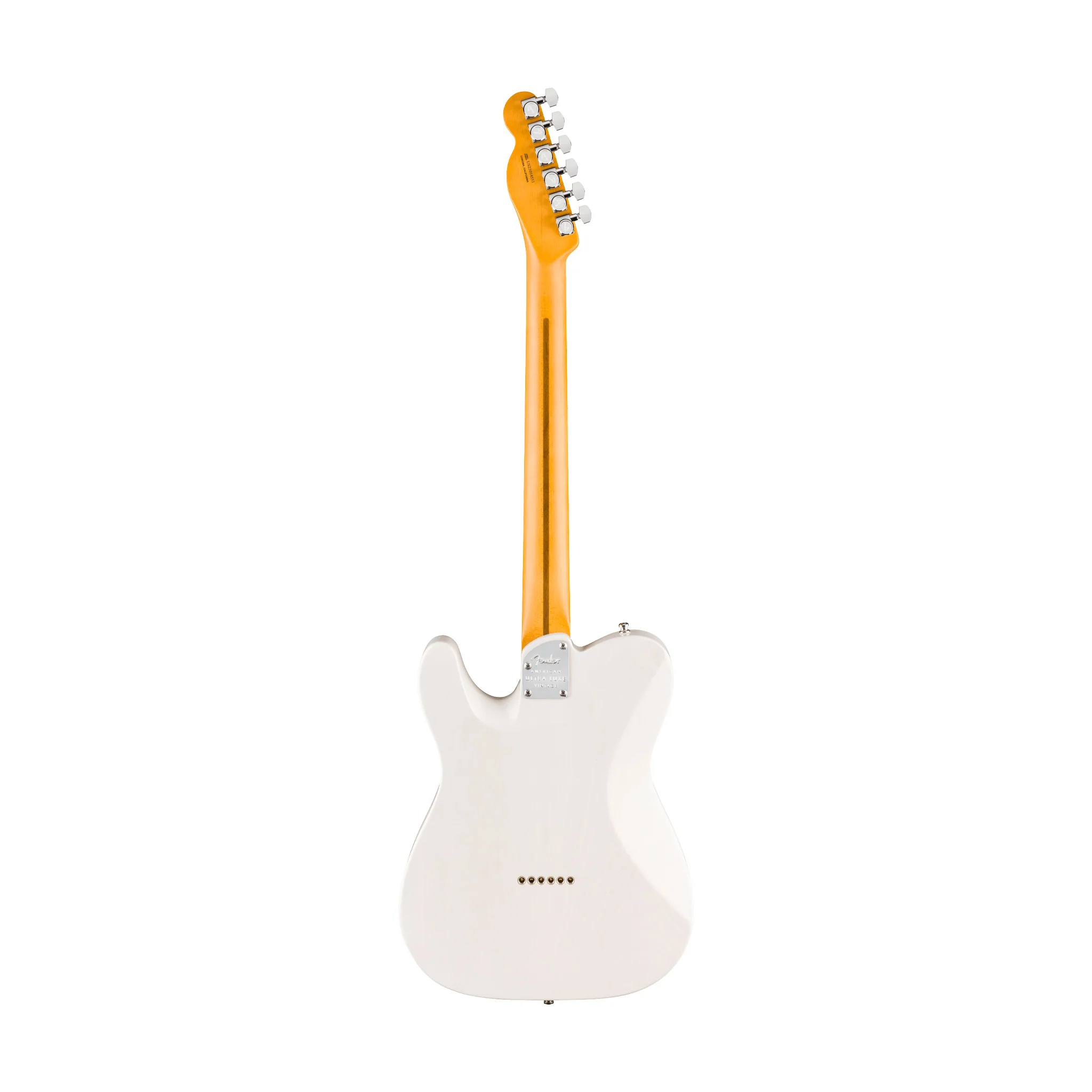 Fender American Ultra Luxe Vintage 50s Telecaster Electric Guitar, Maple FB, White Blonde - Image 2