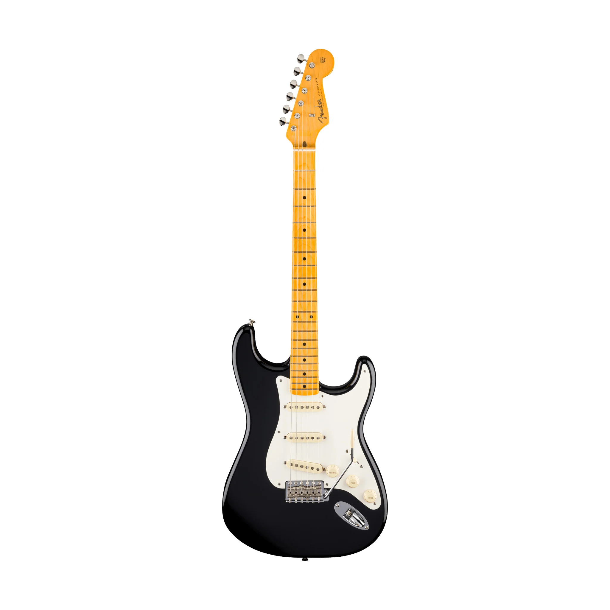 Fender American Vintage II 1957 Stratocaster Electric Guitar, Maple FB, Black