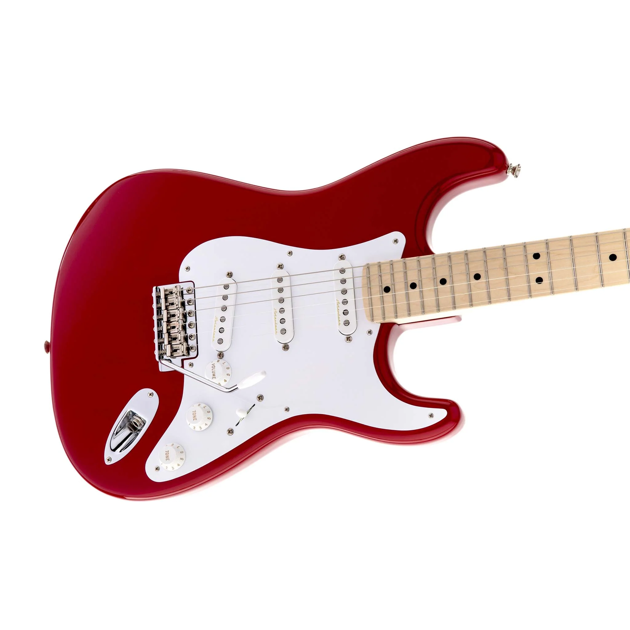 Fender Artist Eric Clapton Stratocaster Guitar, Maple Neck, Torino Red - Image 5