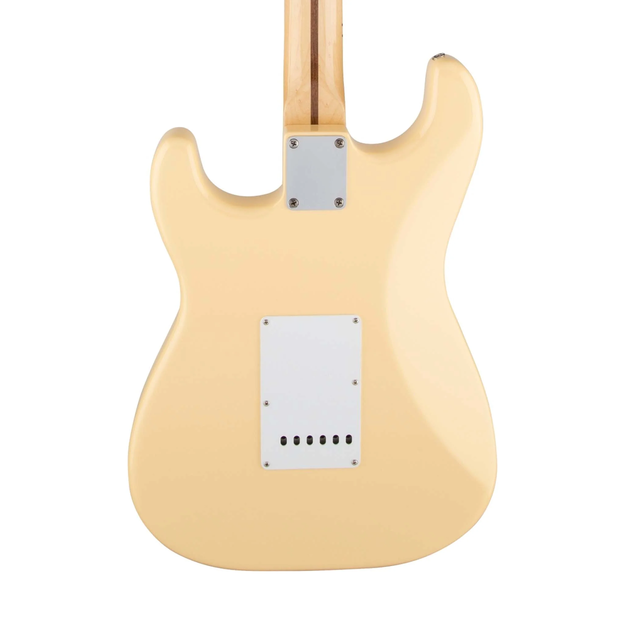 Fender Artist Yngwie Malmsteen Stratocaster Guitar, Scalloped Maple FB, Vintage White - Image 4