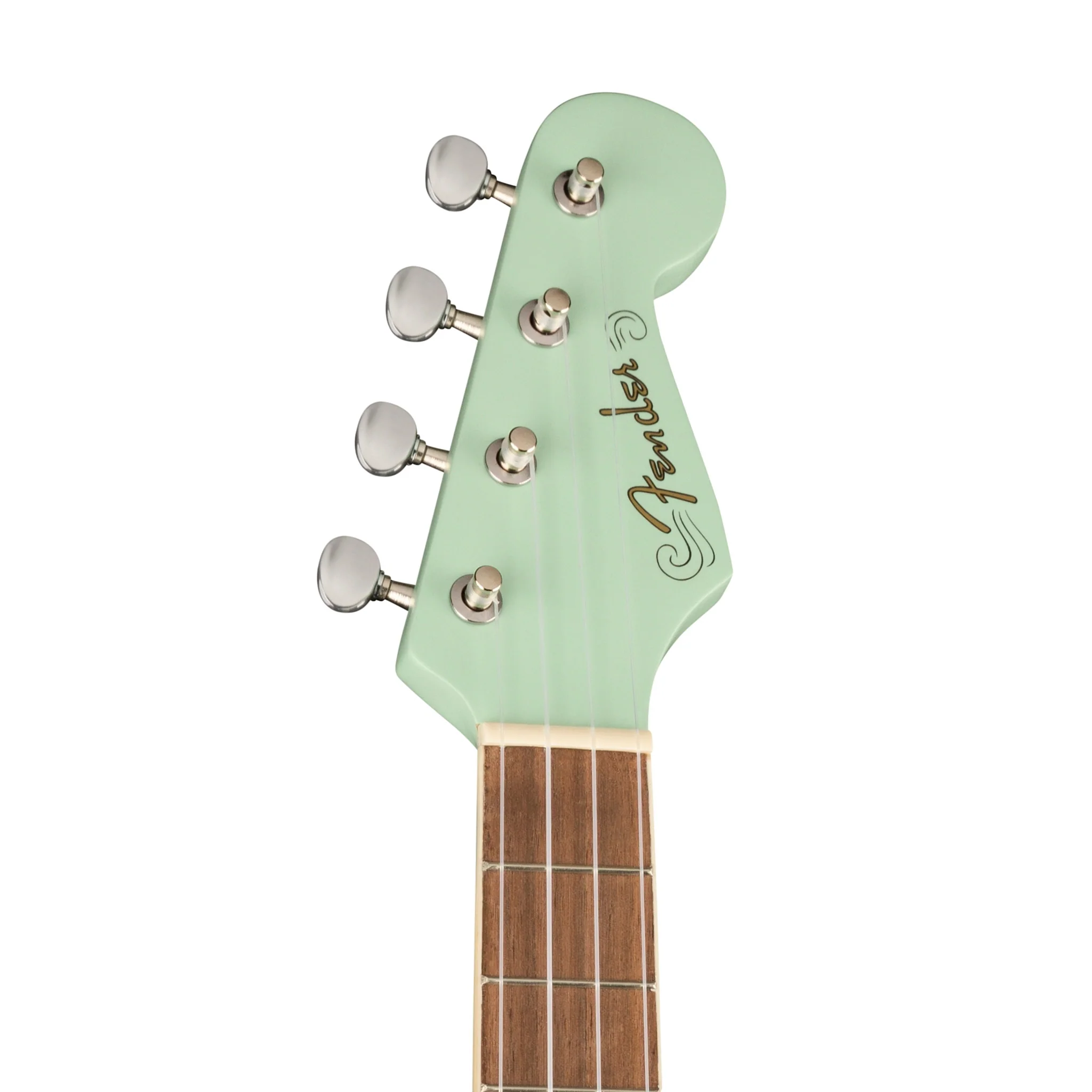 Fender Avalon Tenor Ukulele, Walnut FB, Surf Green (B-Stock) - Image 7