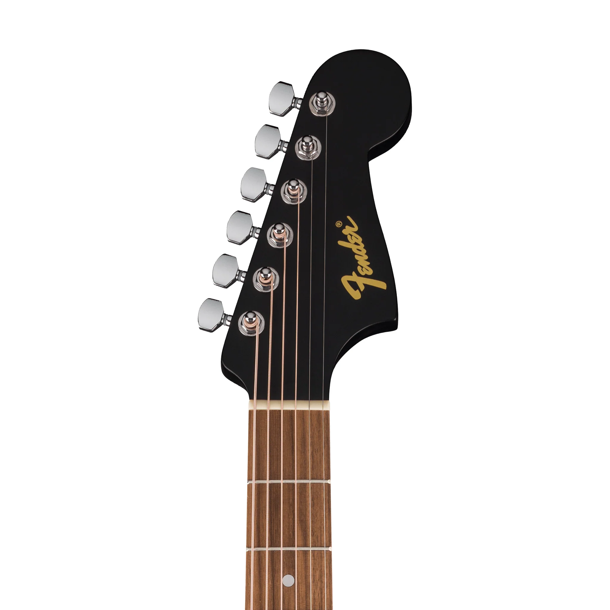 Fender California Debut Redondo Acoustic Guitar, Black - Image 5
