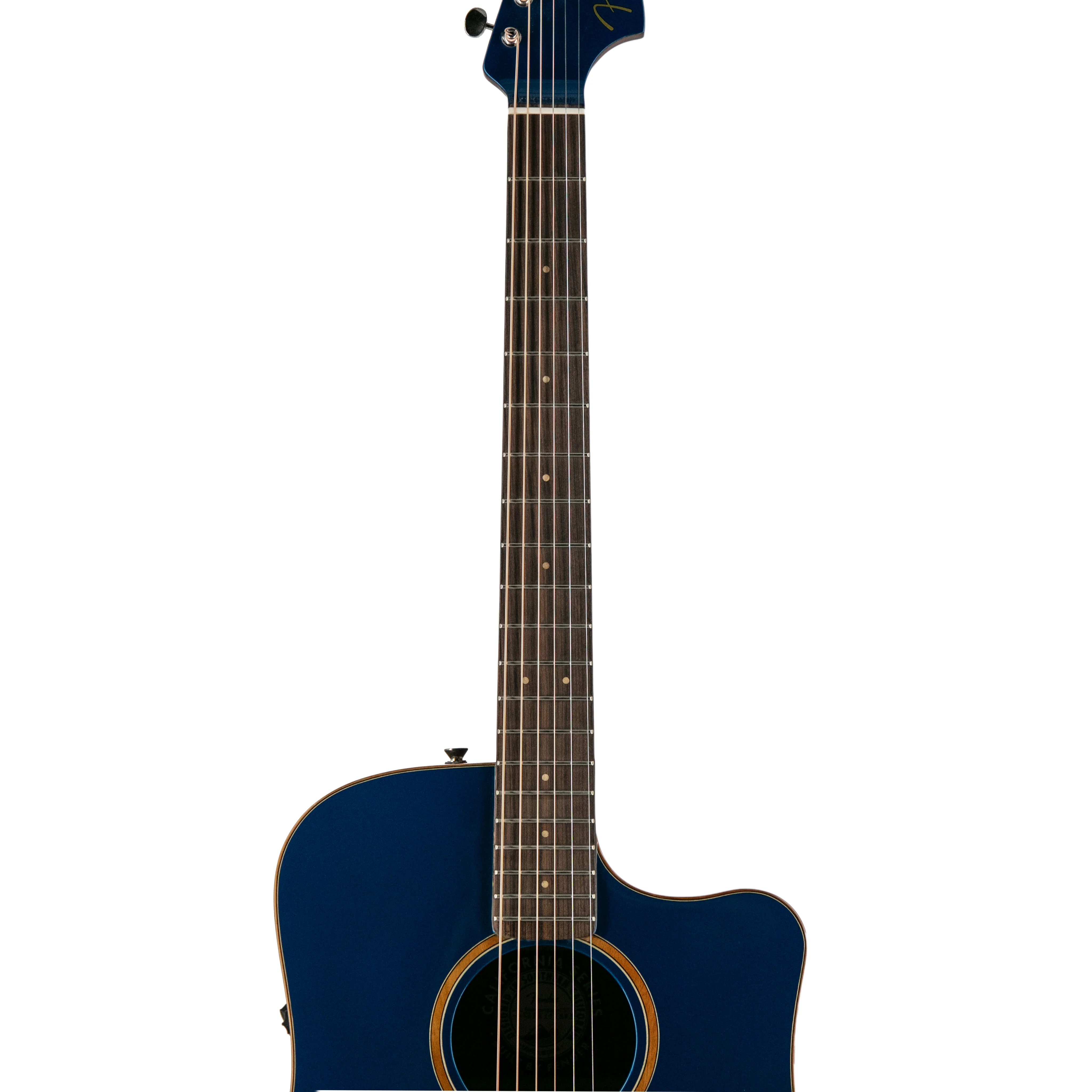 Fender California Redondo Classic Slope-Shouldered Acoustic Guitar, Cosmic Turquoise, 17XXXX - Image 6