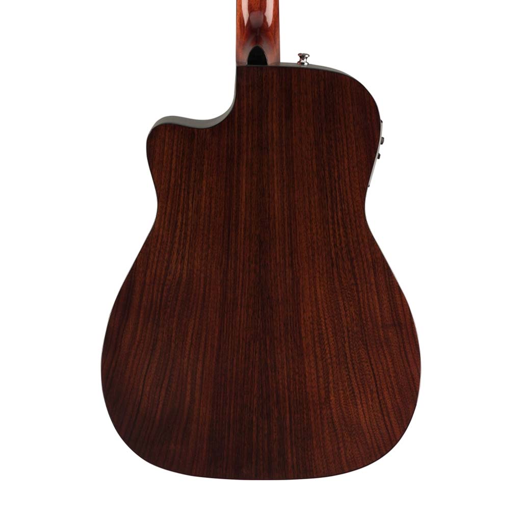 Fender CC-140SCE Concert Electro Acoustic Guitar w/Case, Natural - Image 5