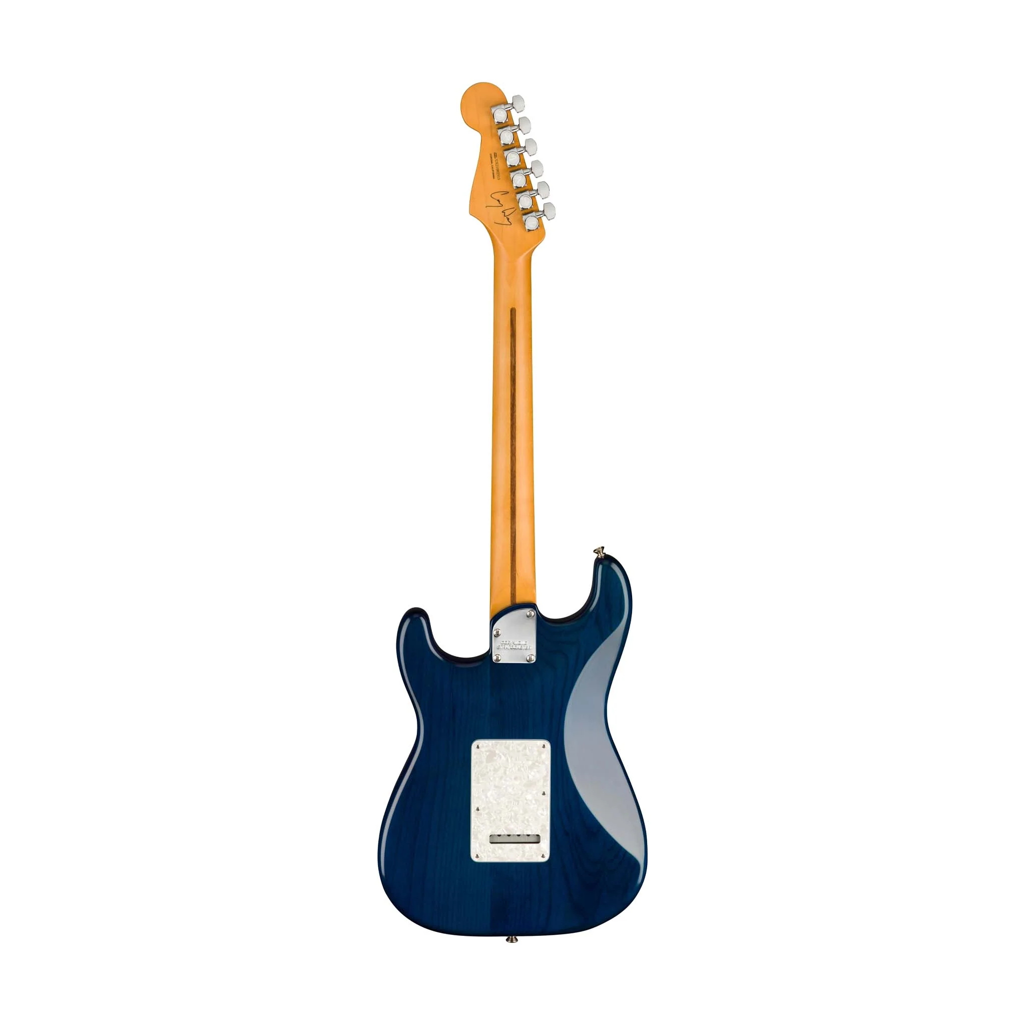 Fender Cory Wong Stratocaster Electric Guitar, RW FB, Sapphire Blue Transparent - Image 2
