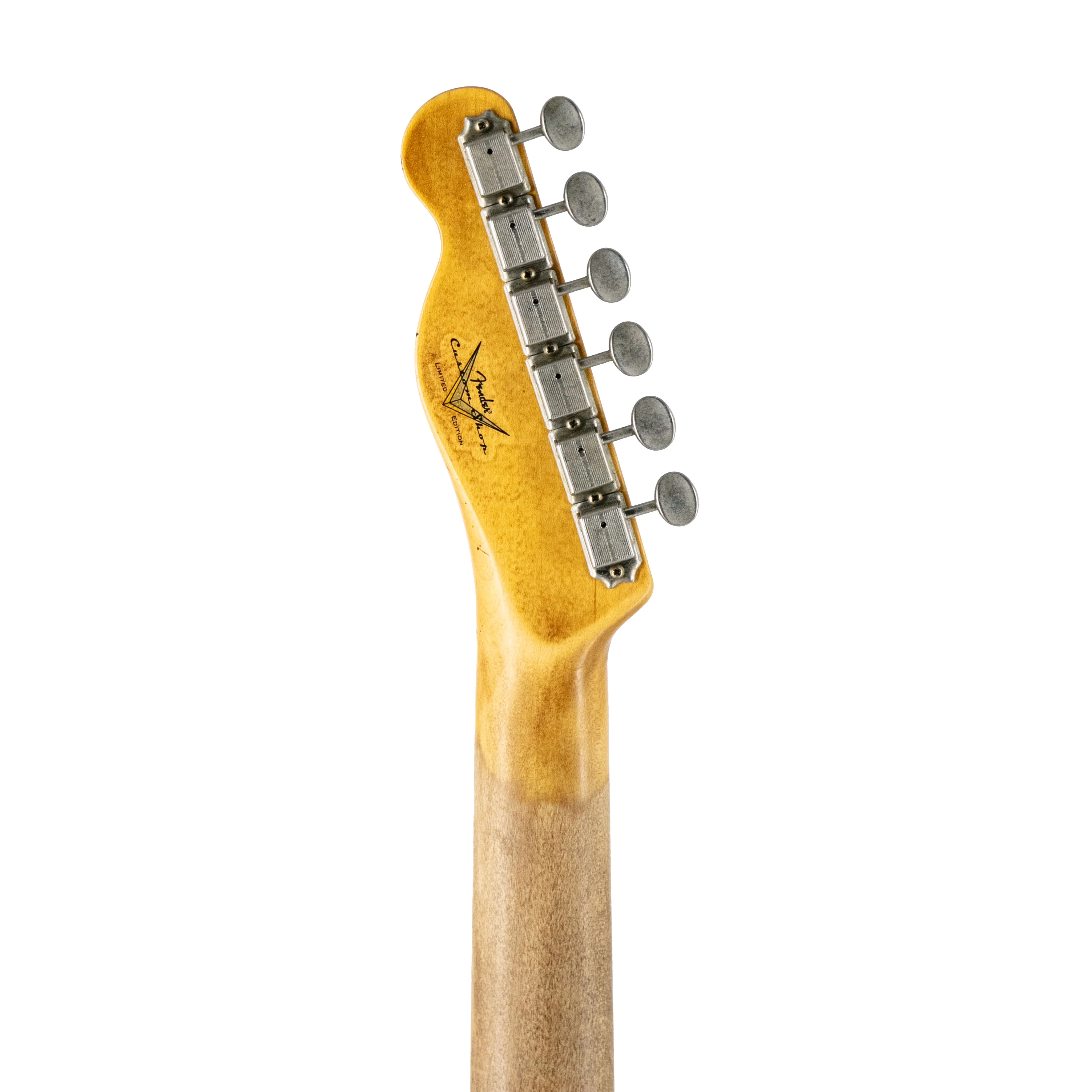 Fender Custom Shop 1959 Telecaster Journeyman Relic Guitar, Faded Aged Chocolate 3-Color Sunburst - Image 8