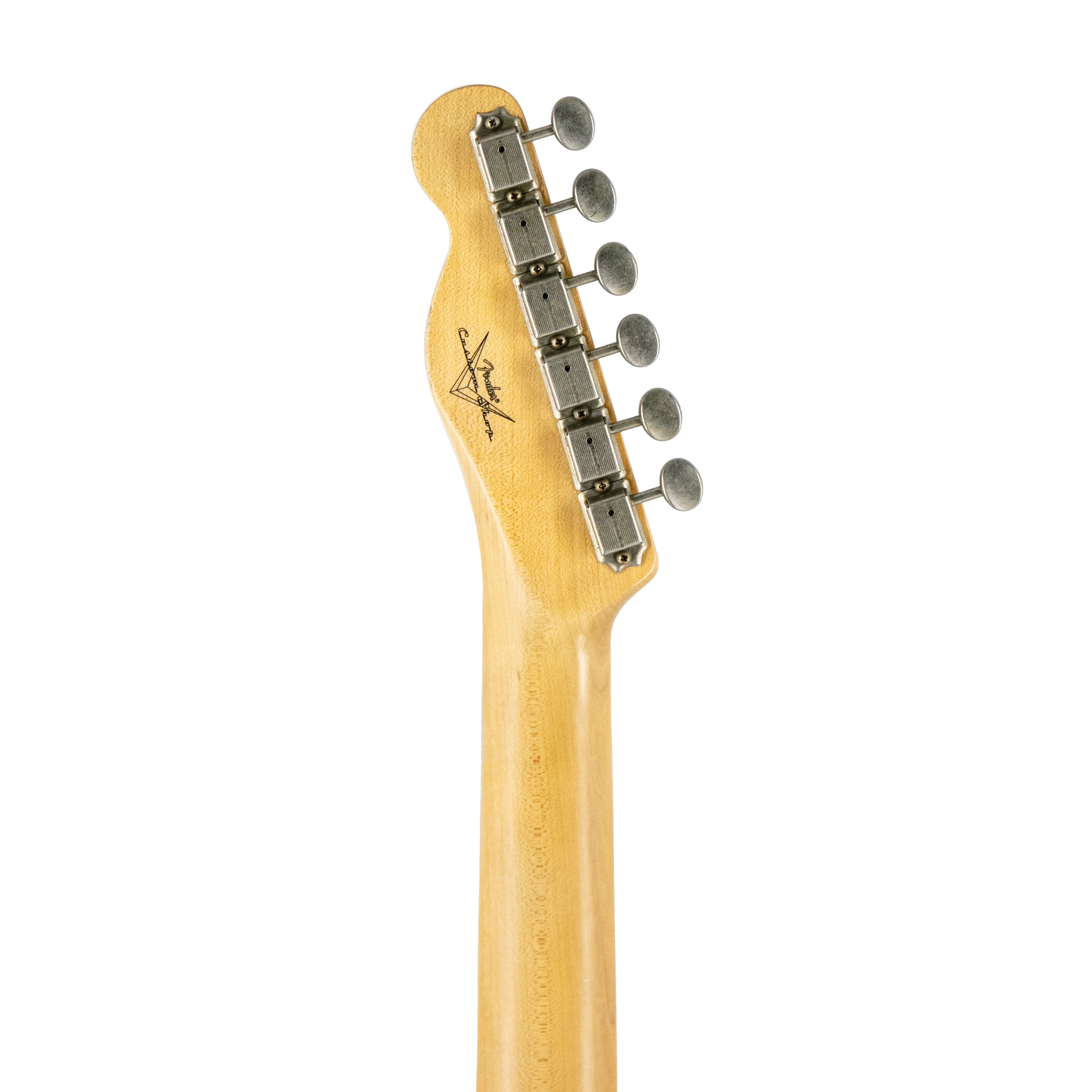 Fender Custom Shop 1960 Telecaster Custom Ash Relic Electric Guitar, Sherwood Green Metallic - Image 8