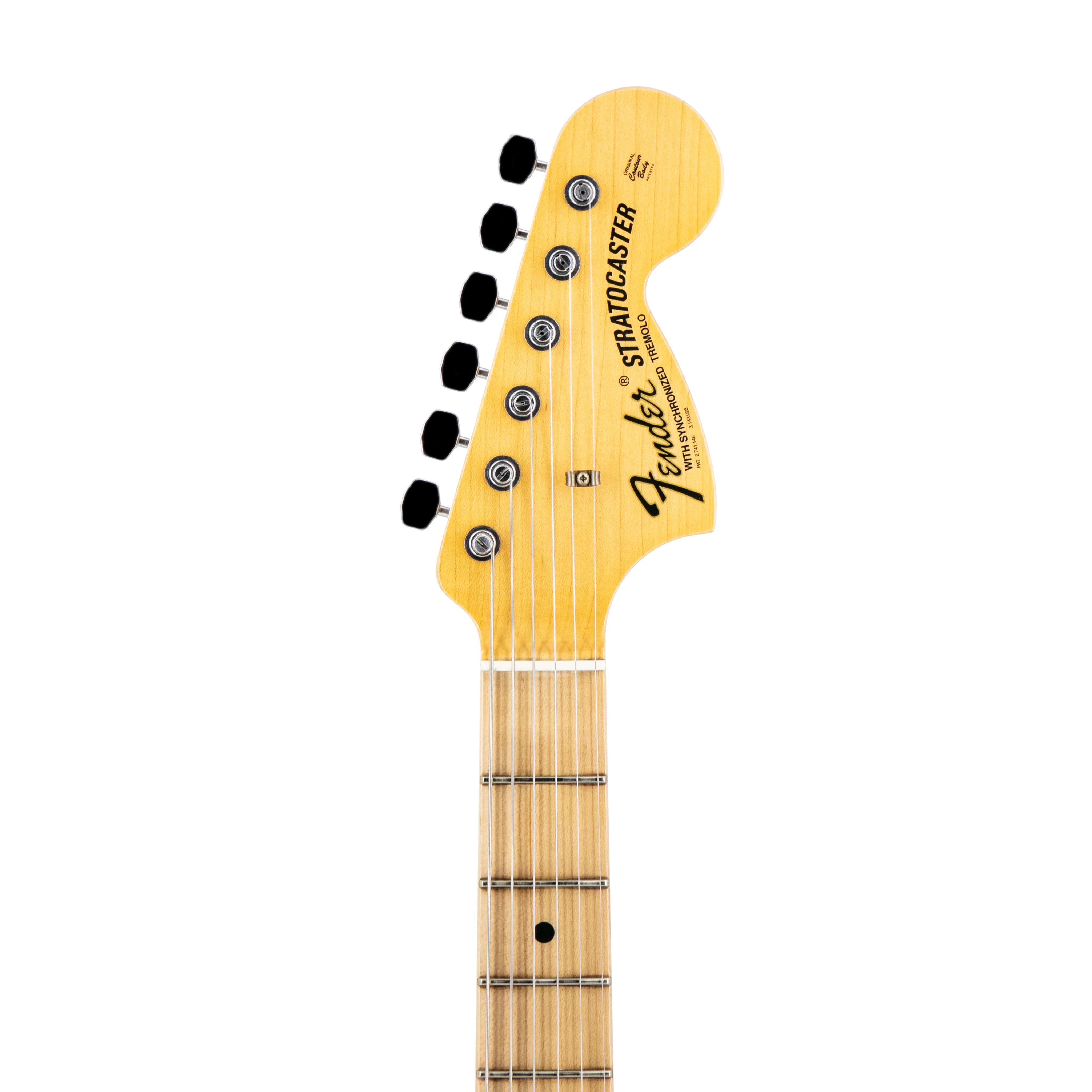 Fender Custom Shop 1969 Stratocaster Journeyman Relic Electric Guitar, Maple FB, Aged Vintage White - Image 7