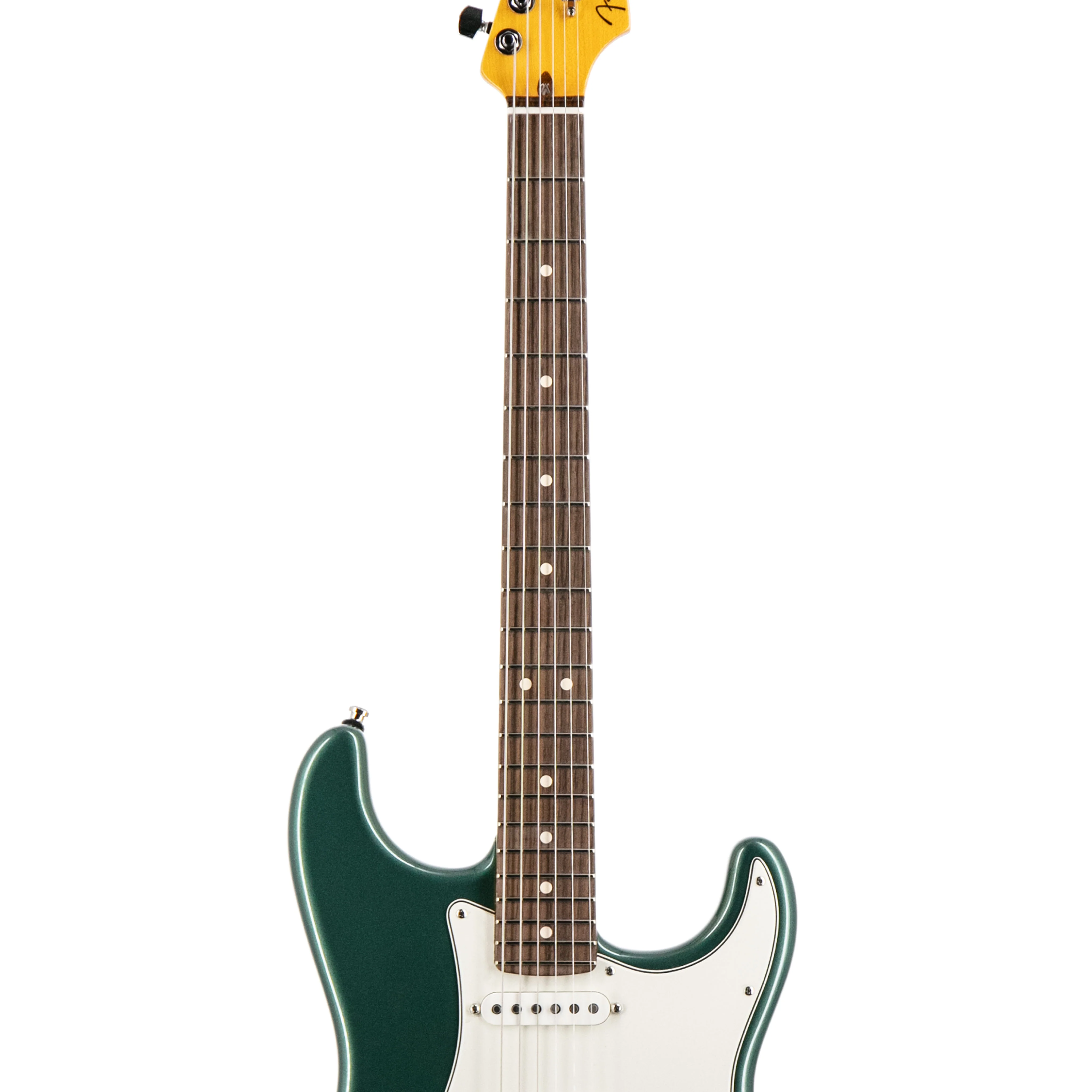 Fender Custom Shop Custom Deluxe Stratocaster NOS, Sherwood Green Metallic - Image 5