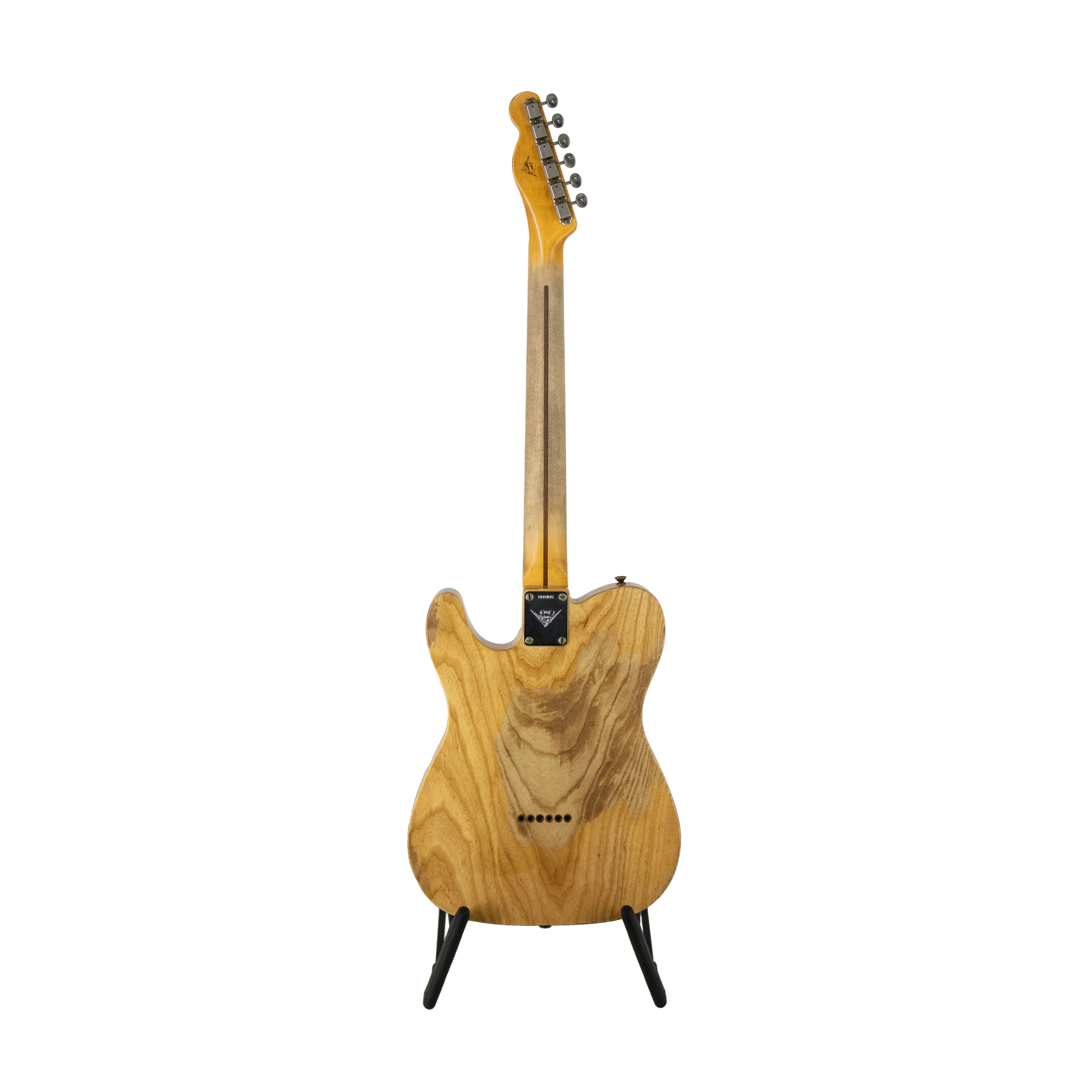 Fender Custom Shop David Brown Masterbuilt 1951 Loaded CuNiFe Heavy Relic Telecaster, Aged Natural - Image 2