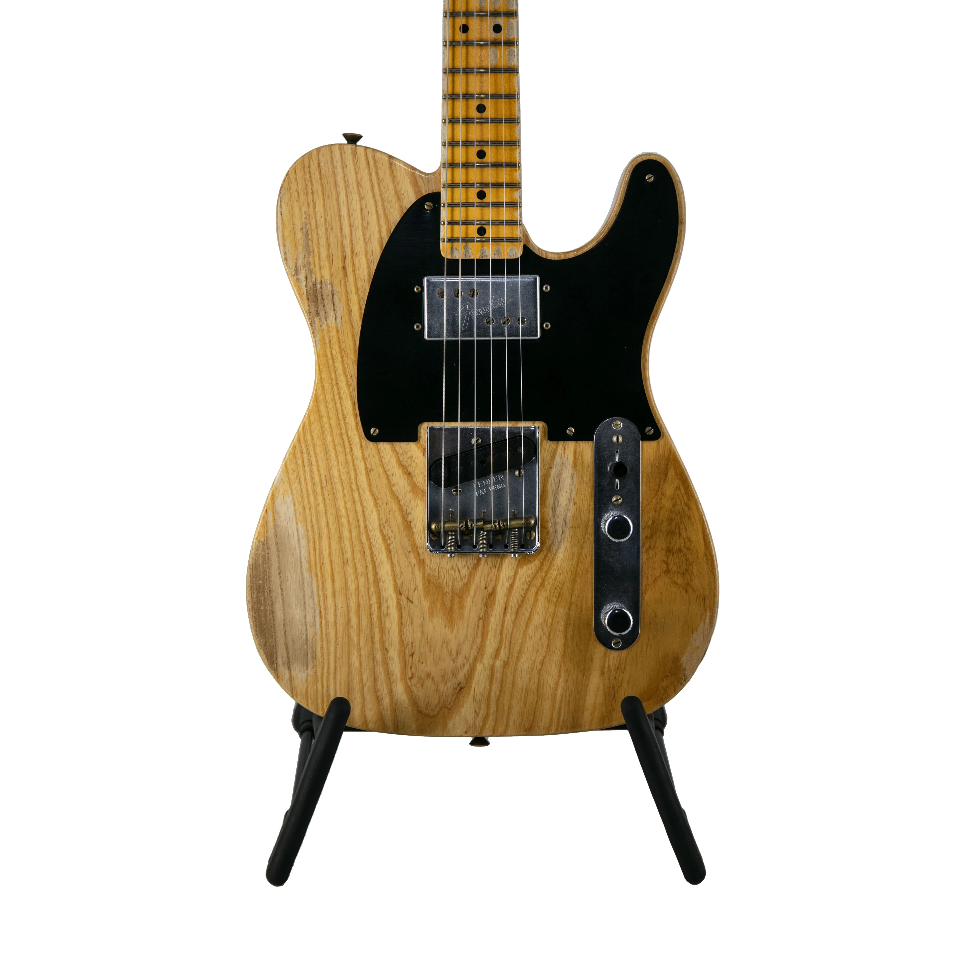 Fender Custom Shop David Brown Masterbuilt 1951 Loaded CuNiFe Heavy Relic Telecaster, Aged Natural - Image 3