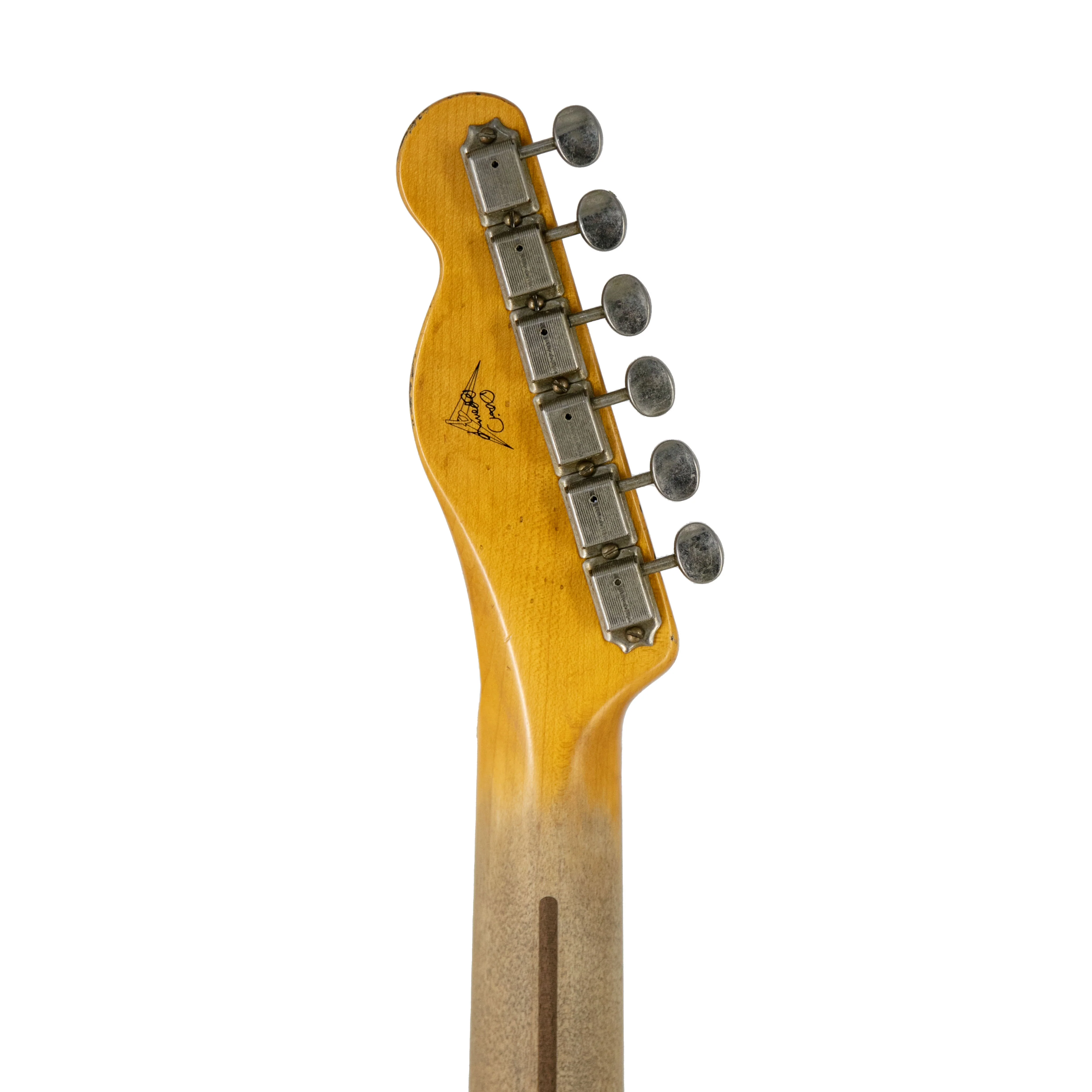Fender Custom Shop David Brown Masterbuilt 1951 Loaded CuNiFe Heavy Relic Telecaster, Aged Natural - Image 8