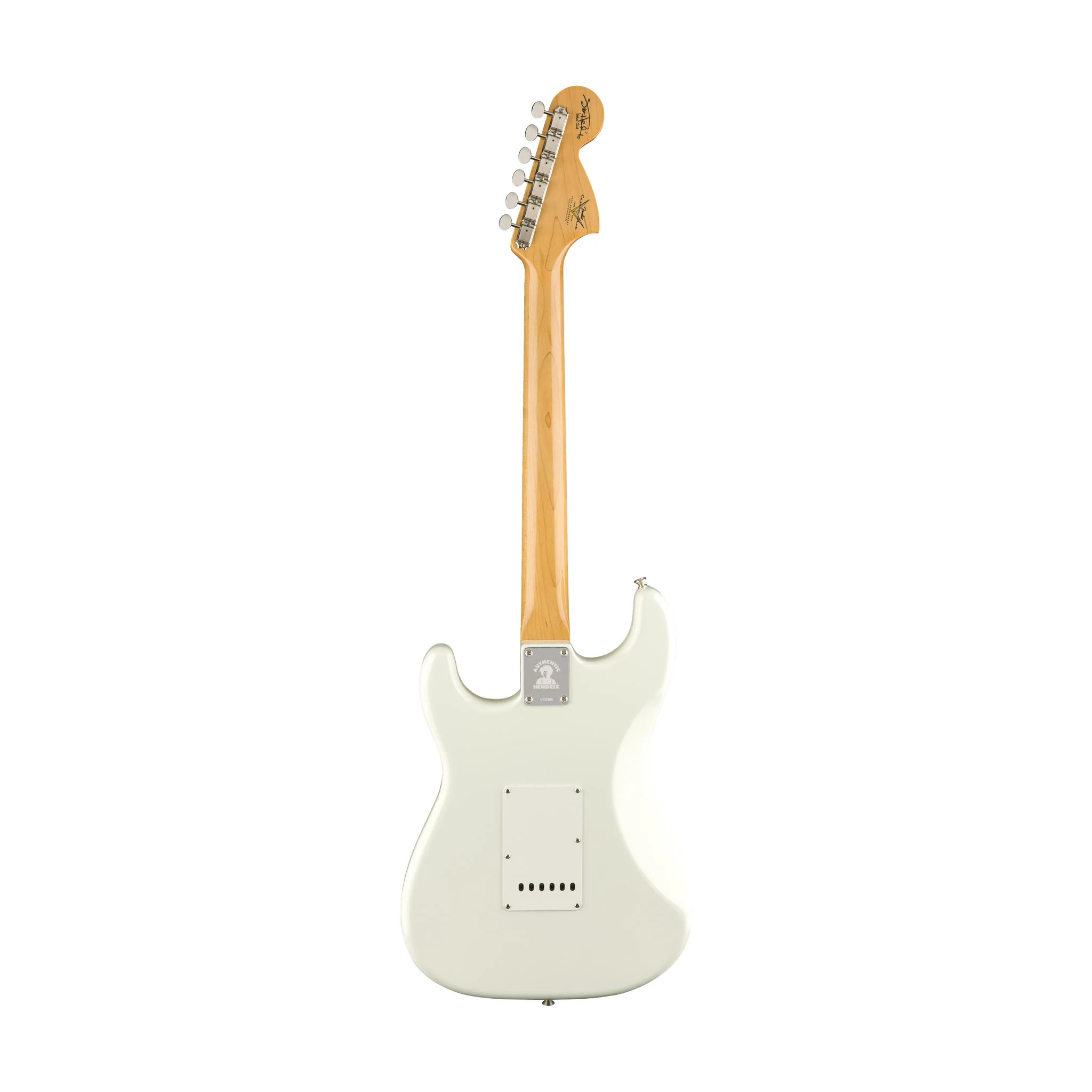 Fender Custom Shop Jimi Hendrix Voodoo Child Stratocaster NOS Guitar, Olympic White - Image 2
