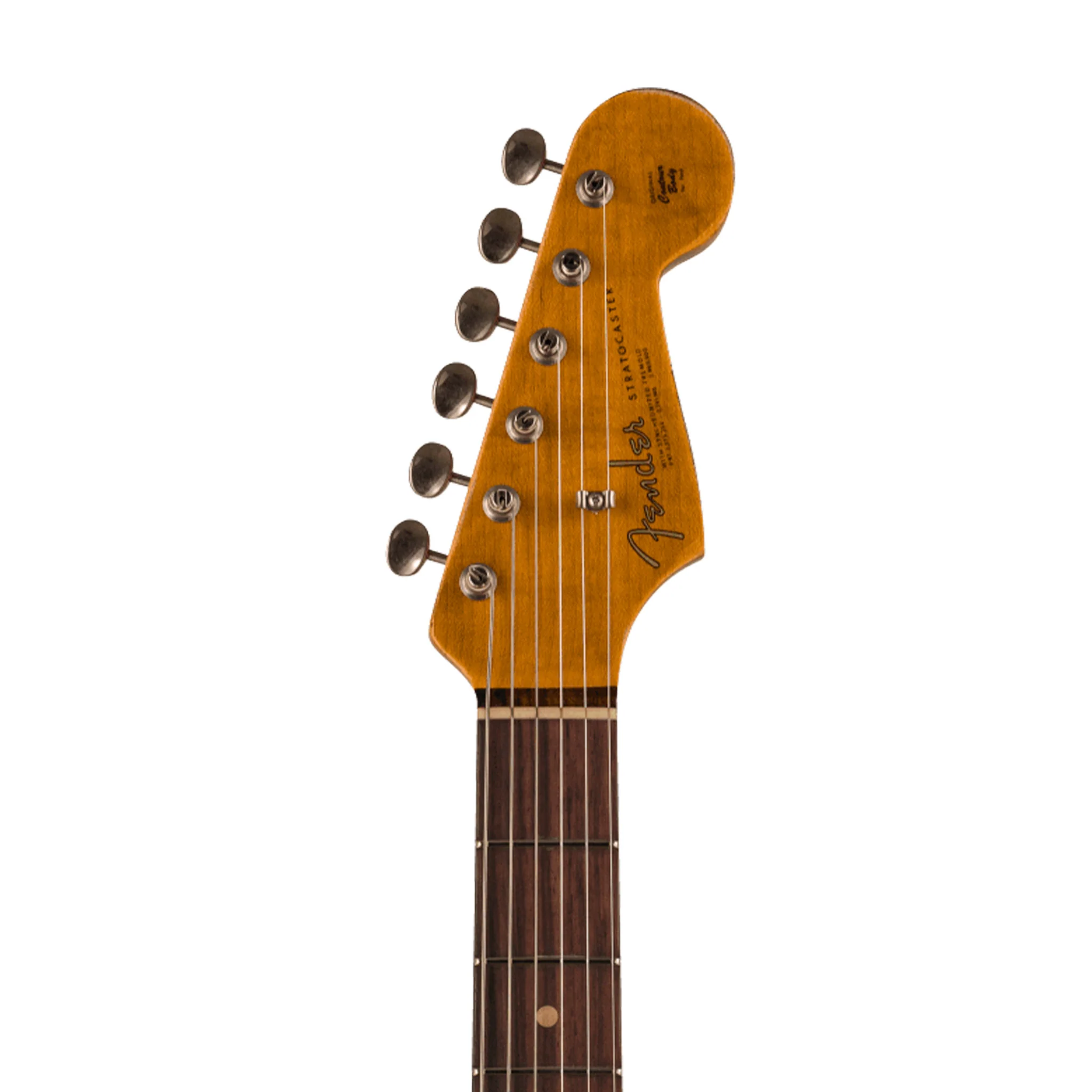 Fender Custom Shop Late 1962 Stratocaster Relic Electric Guitar Super Faded Aged Shell Pink - Image 5