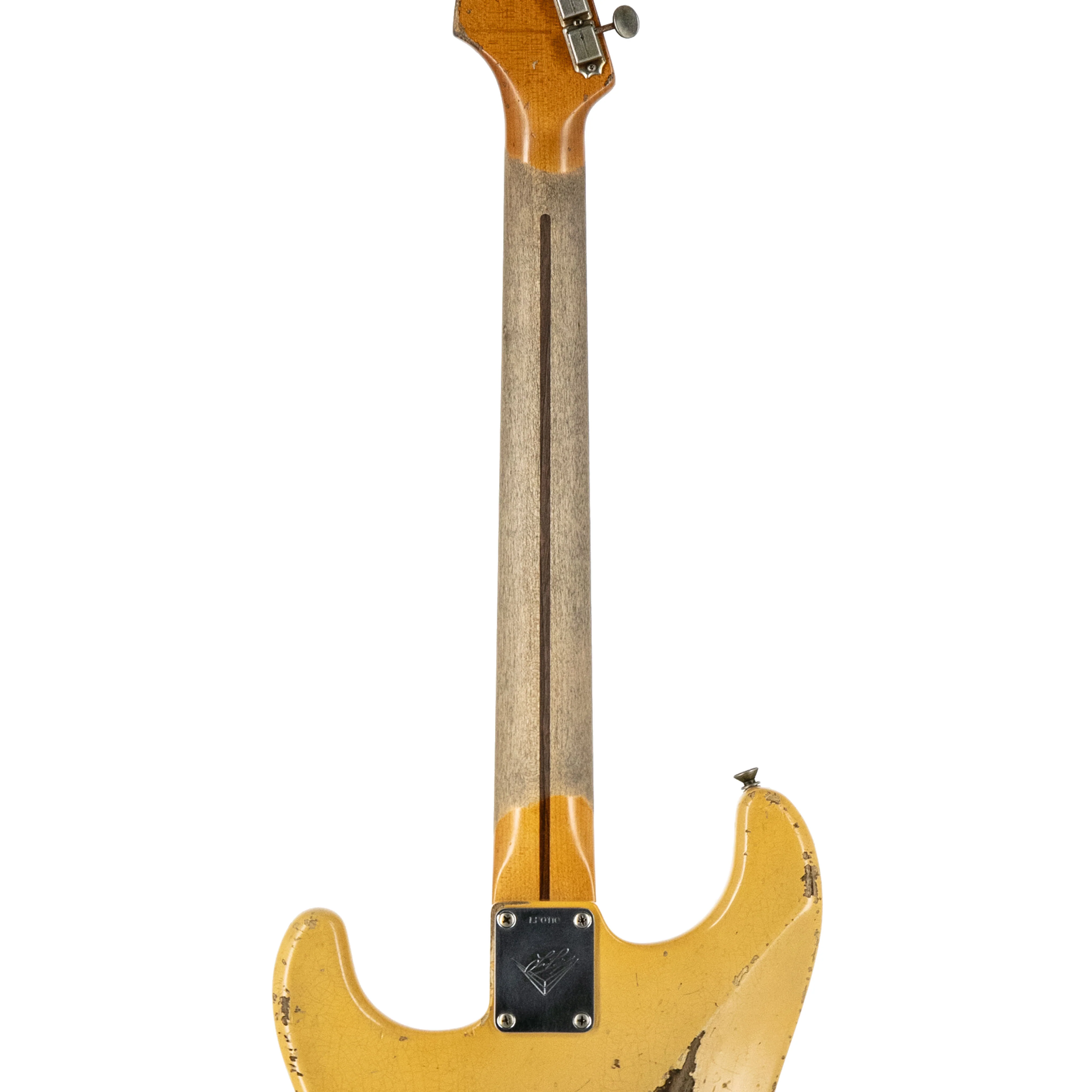 Fender Custom Shop Levi Perry Masterbuilt 1955 Stratocaster Heavy Relic, Aged Desert Sand - Image 6