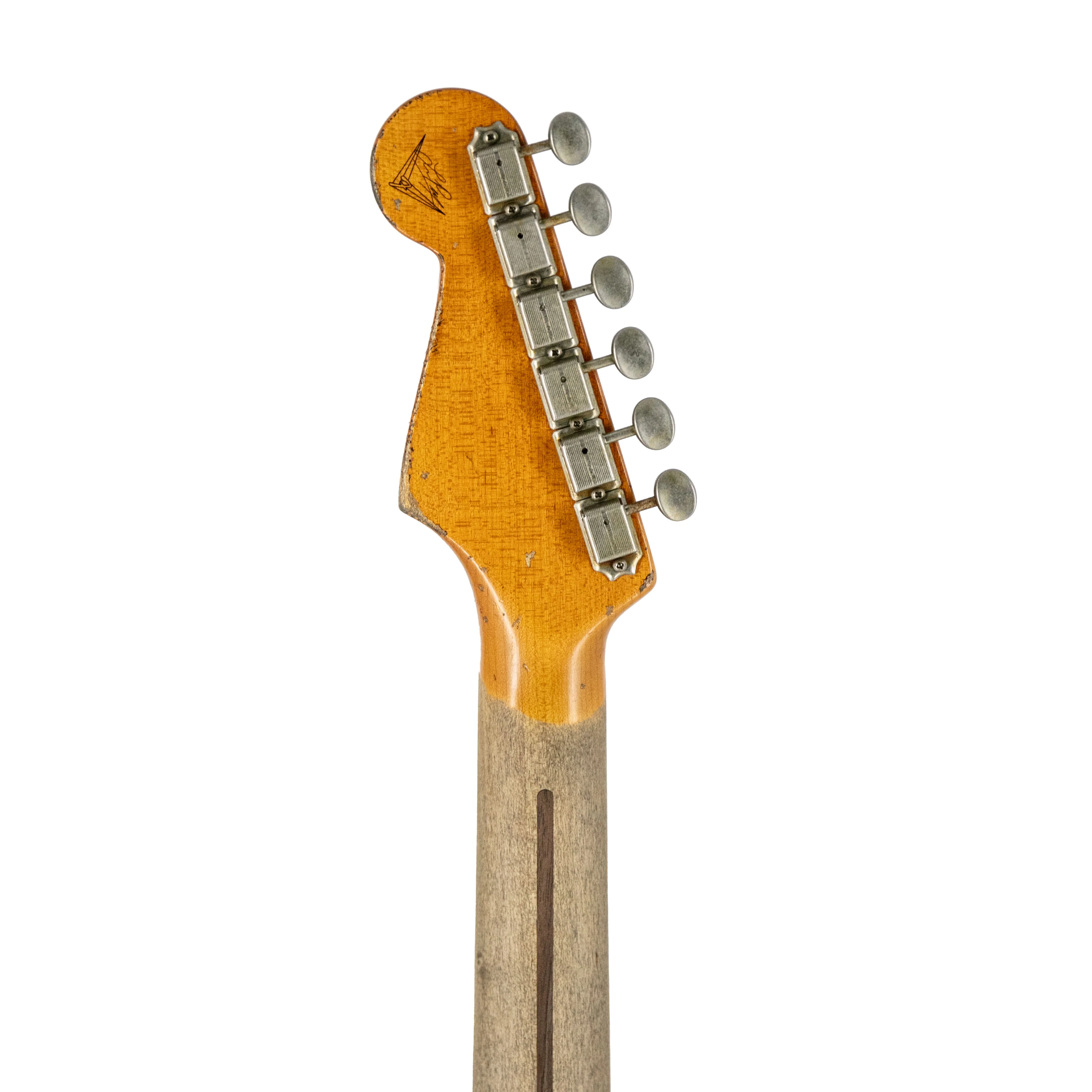 Fender Custom Shop Levi Perry Masterbuilt 1955 Stratocaster Heavy Relic, Aged Desert Sand - Image 8